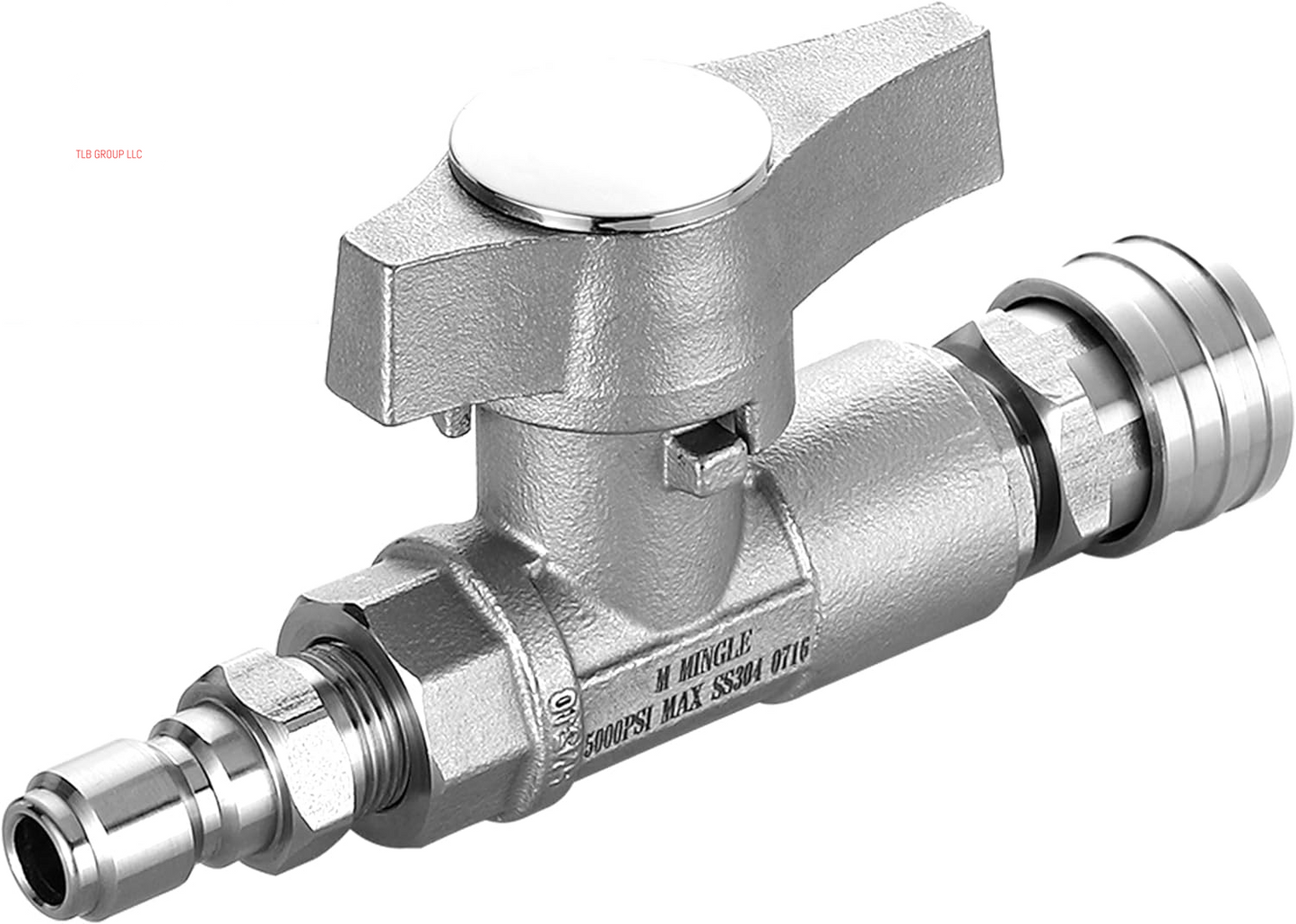 Ball Valve Pressure Washer, 3/8" Quick Connect Ball Valve for Power Washer Hose, 5000 PSI