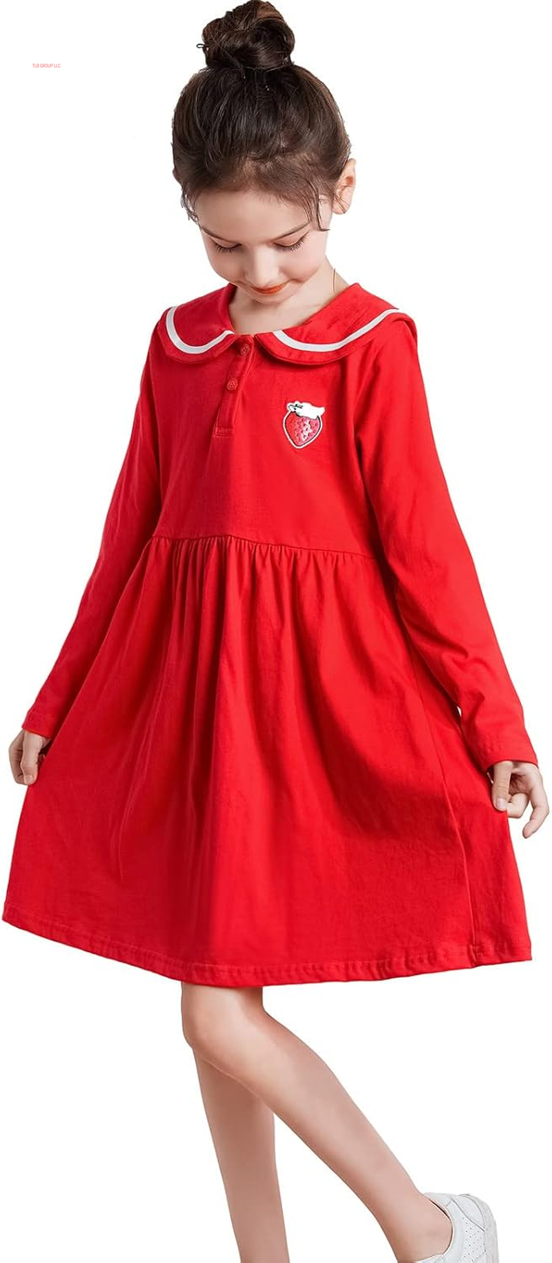 Little Girls Short Sleeve Dresses