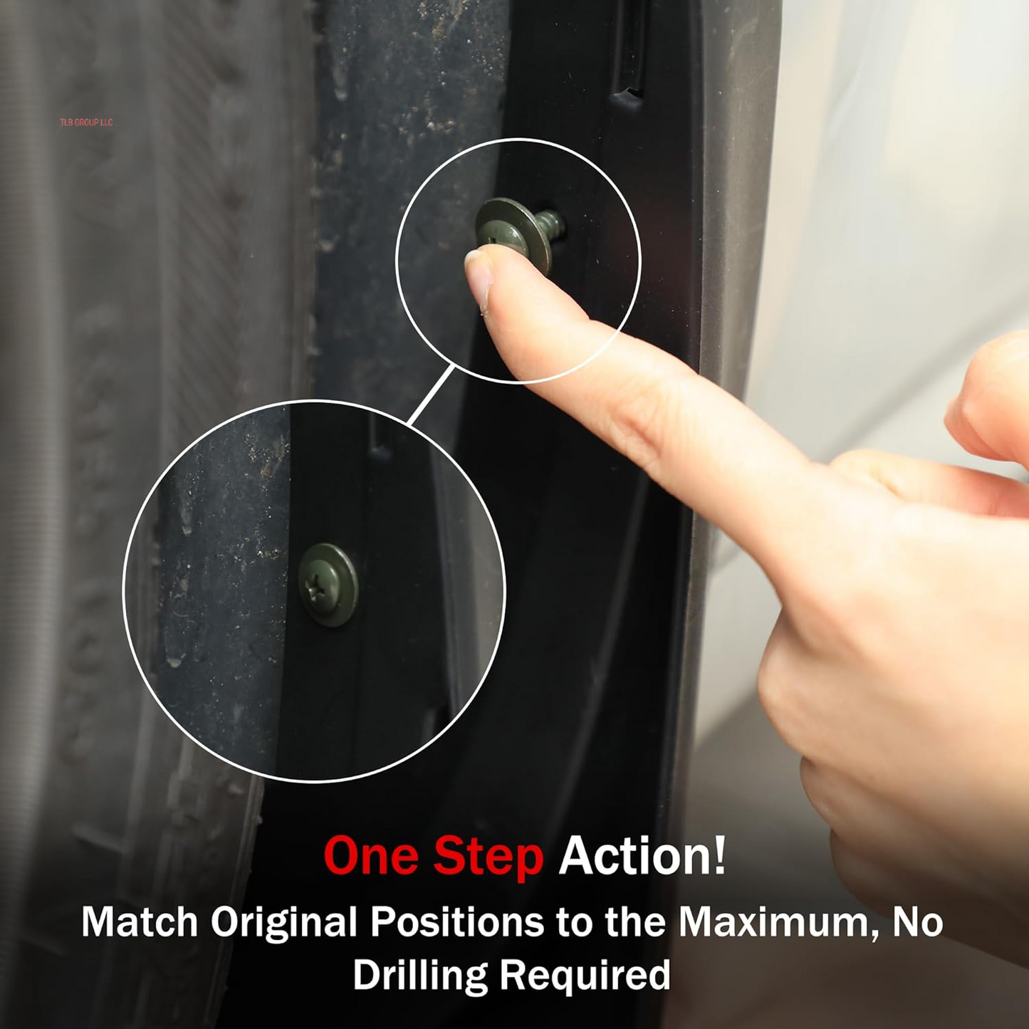 Mud Flaps for Tesla Model 3 Highland Fenders Splash Guards Non-Porous Durable All-Weather Protection Fenders for Tesla Accessories(Set of 4)