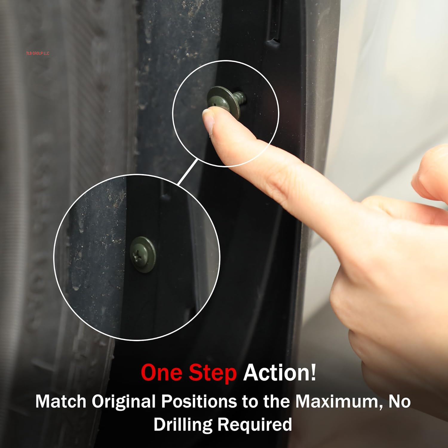 Mud Flaps for Tesla Model 3 Highland Fenders Splash Guards Non-Porous Durable All-Weather Protection Fenders for Tesla Accessories(Set of 4)