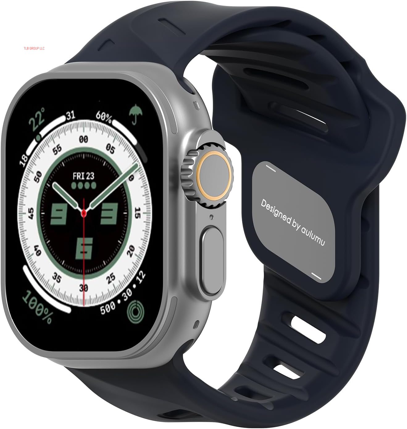 A02 Sports Watch Band | Fluoroelastomer | for Apple Watch 42/44/45/46/49 Mm | Fashions Waterproof Watch Strap