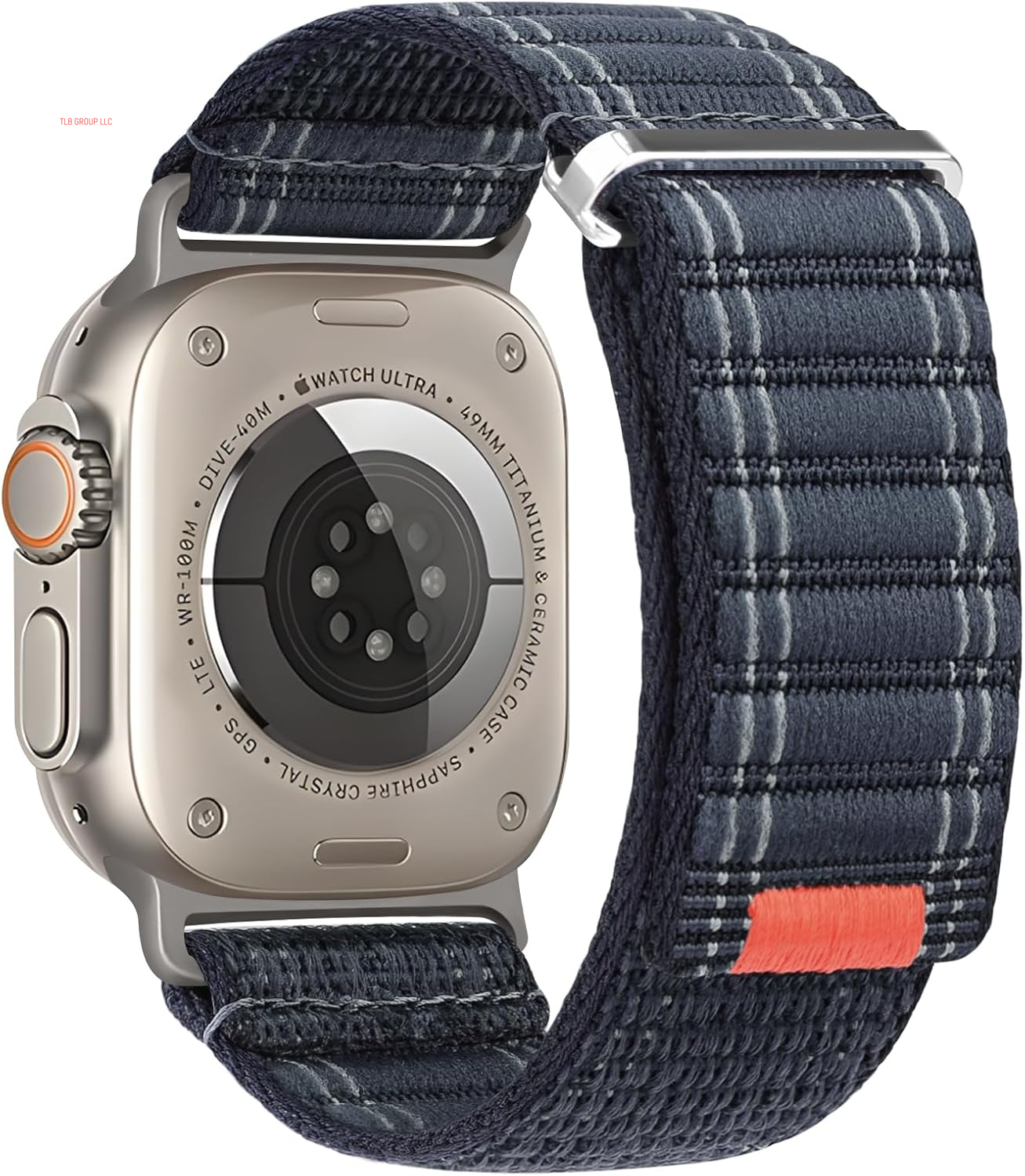 Trail Loop Nylon Band Compatible with Apple Watch Ultra (49Mm, 46Mm, 45Mm, 44Mm) - Braided Elastic Sport Weave Strap for Men & Women