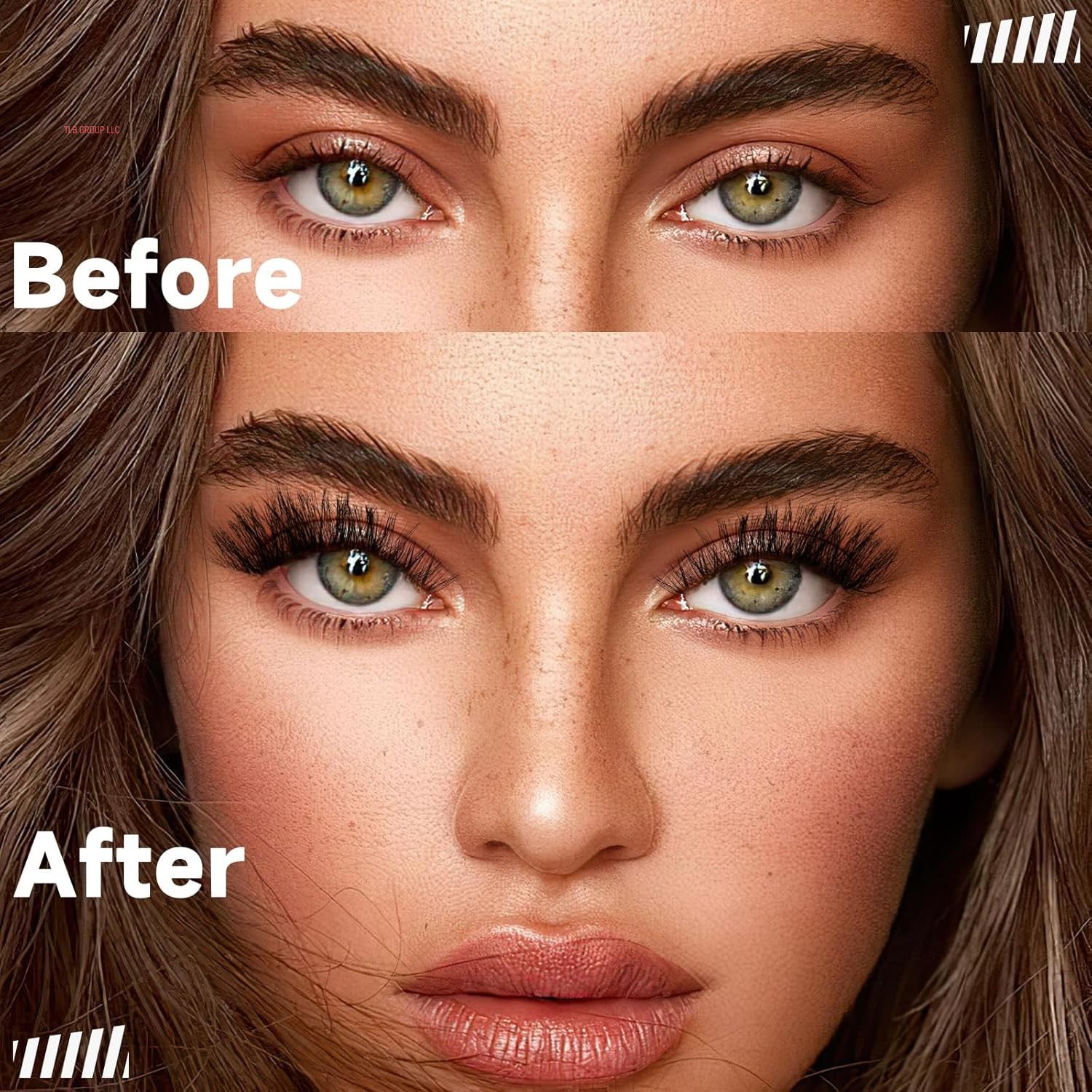 Lash Clusters Kit Lash Extension Kit D Curl Eyelash Extension Kit 280 Pcs Eyelash Clusters Kit Cluster Eyelash Extensions Individual Lashes Kit with Lash Bond and Seal Eyelash Tweezers