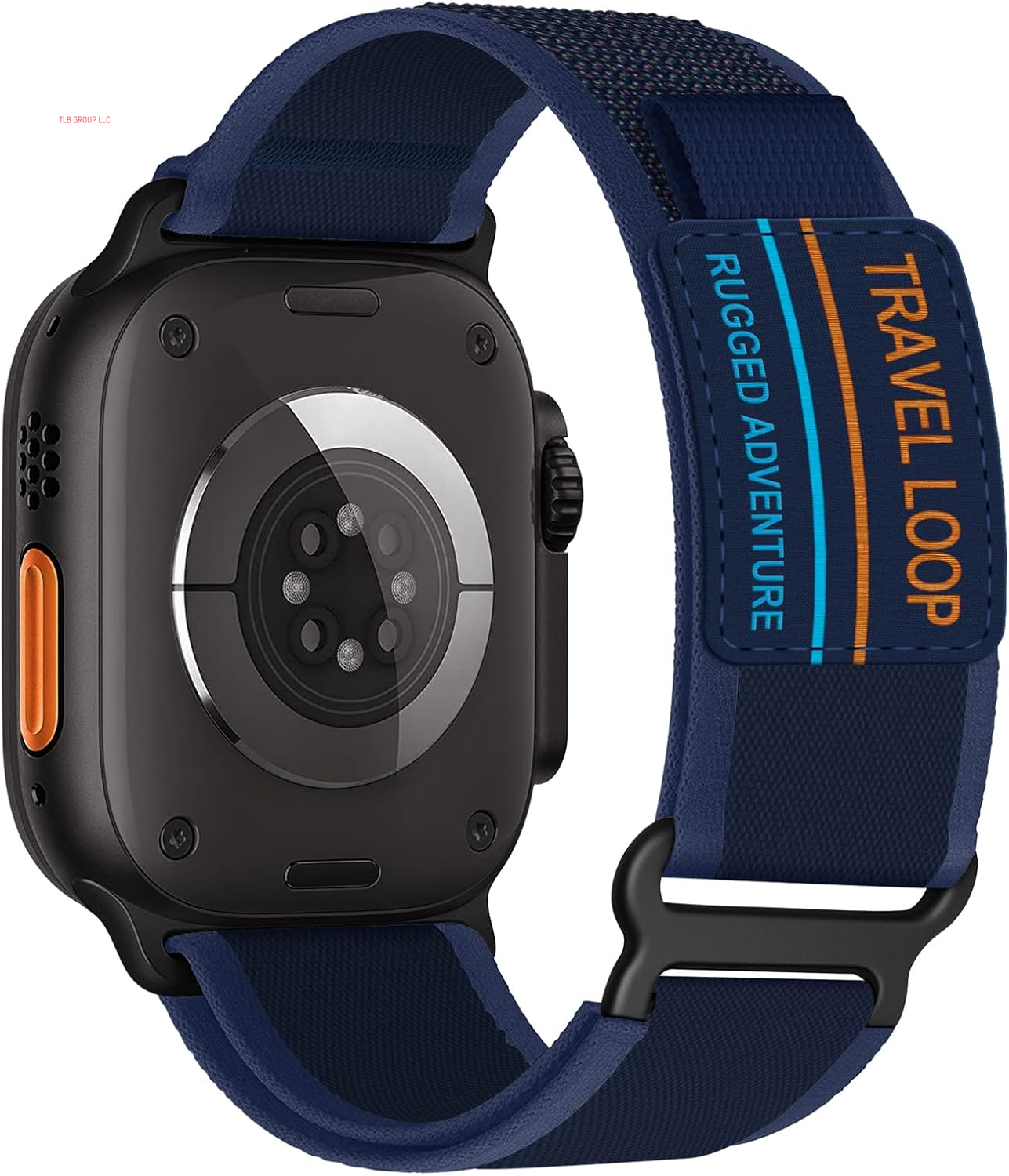 Trail Loop Nylon Band - Compatible with Apple Watch Ultra 2 Band 49Mm 46Mm 45Mm 44Mm 42Mm 41Mm 40Mm 38Mm Men Women,Rugged Braided Elastic Weave Sport Strap for Iwatch Ultra Series 10/9/8/7/6/SE/5/4/3