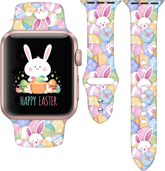 Halloween Watch Band Compatible with Apple Watch 38Mm 40Mm 41Mm 42Mm 44Mm 45Mm for Women Men,Adjustable Replaceable Silicone Smartwatch Straps for Iwatch Series SE 9 8 7 6 5 4 3 2 1