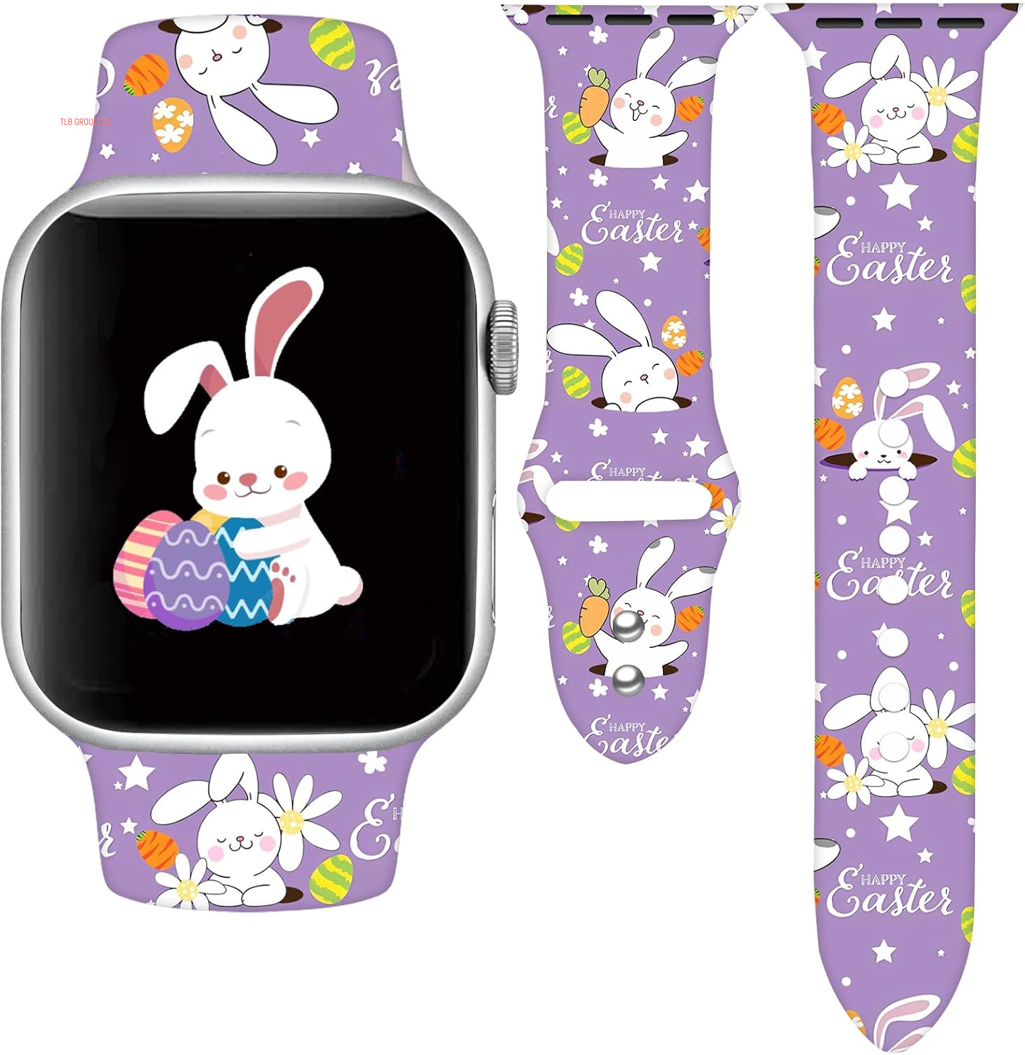 Holidays Watch Band Compatible with Apple Watch 38Mm 40Mm 41Mm 42Mm 44Mm 45Mm 49Mm for Women Men,Soft Silicone Replacement Sport Accessories Strap Replacement Wristband for Iwatch Series Ultra 9 8 7 6 5 4 3 2 1 SE