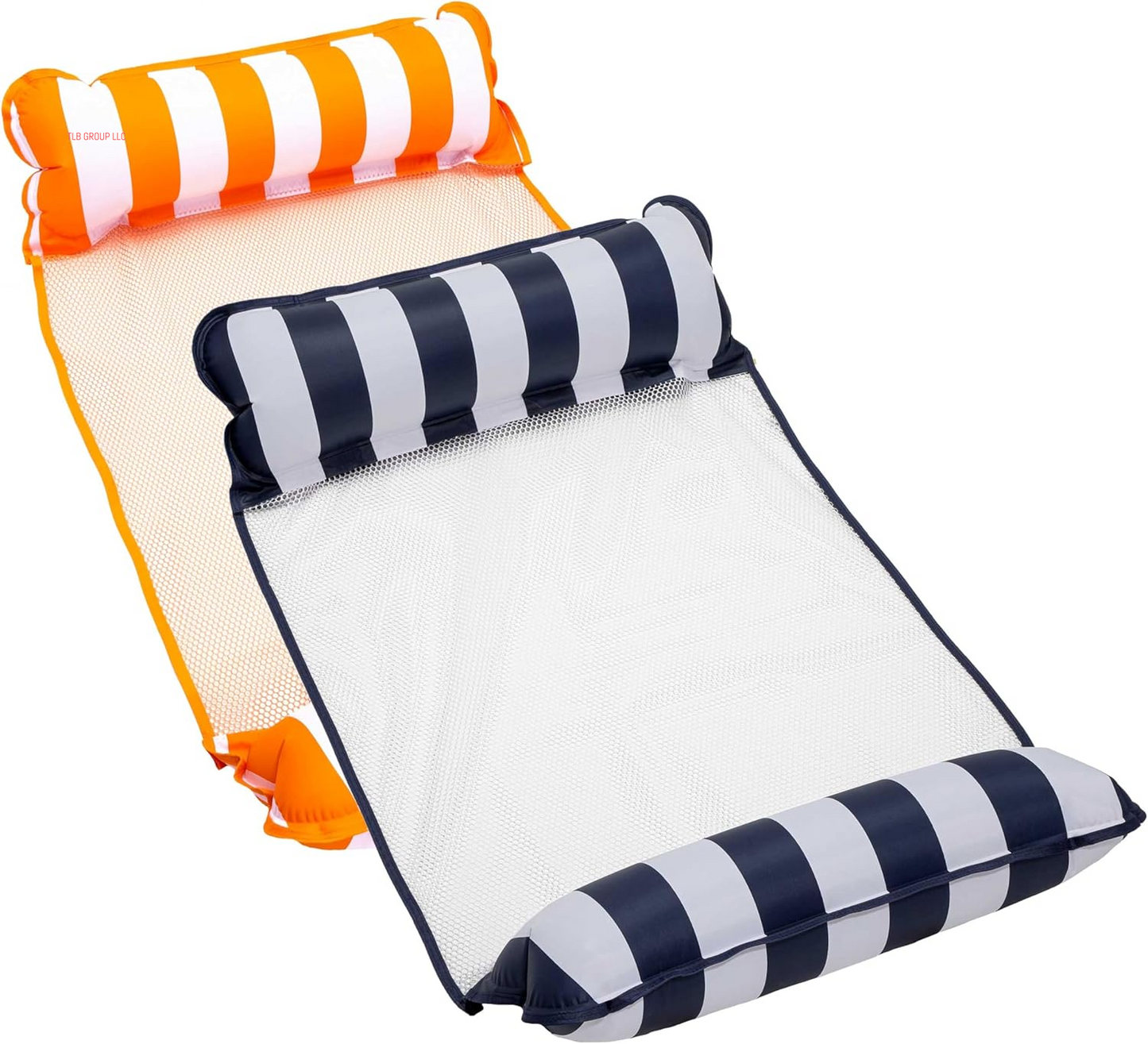 Aqua 4-In-1 Monterey Hammock Pool Float & Water Hammocks, 1-2-3-4 Multipacks – Multiple Colors/Styles – for Adults and Kids Floating