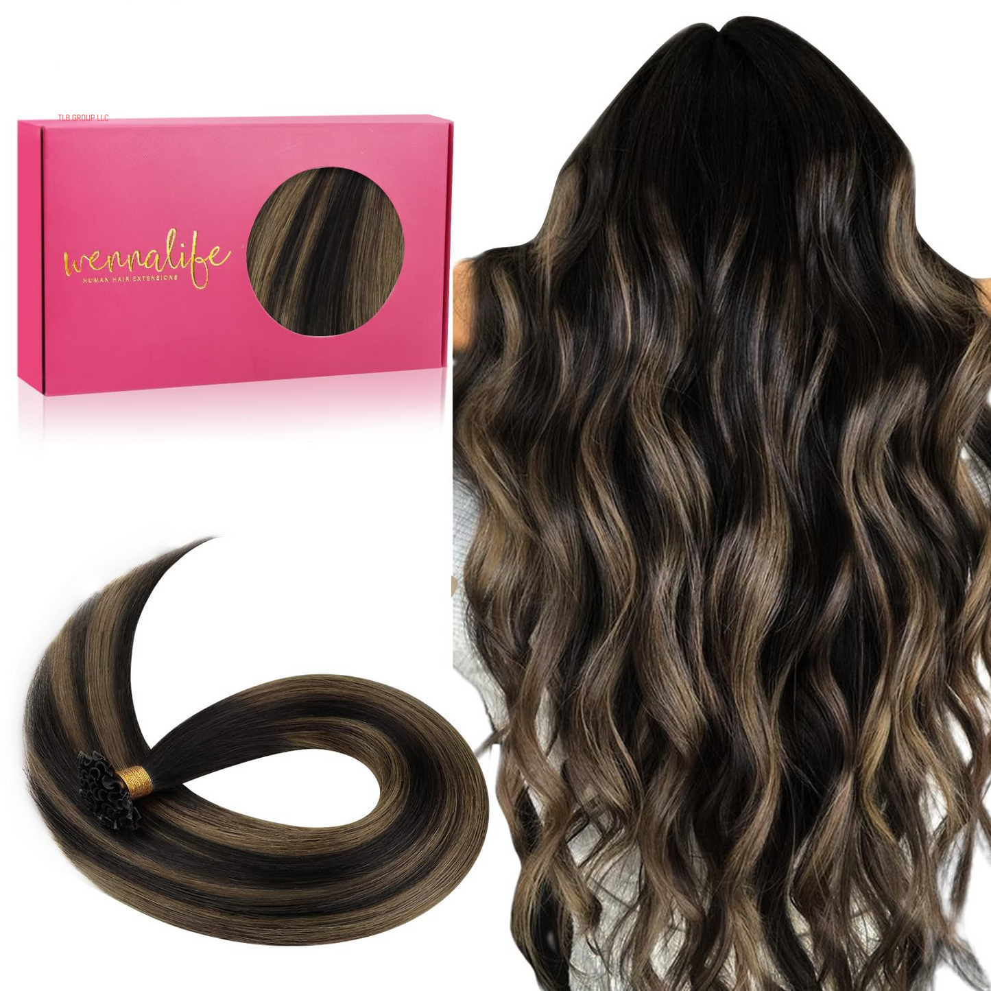 Sew in Hair Extensions Real Human Hair, 14 Inch 80G Light Blonde Highlighted Golden Blonde Machine Weft Hair Extensions Human Hair Hand Tied Weft Hair Extensions Sew In