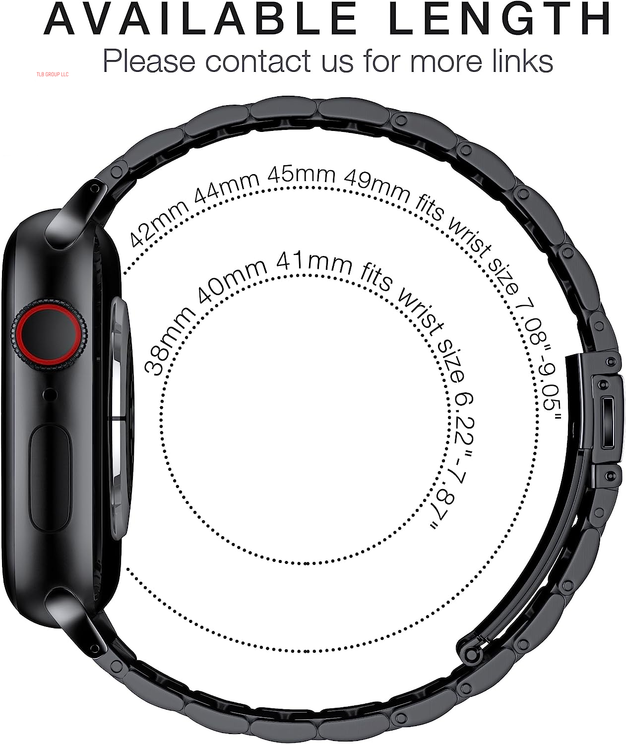 Metal Band Compatible with Apple Watch Band 49Mm 46Mm 45Mm 44Mm 42Mm 41Mm 40Mm 38Mm Men & Women, Business Stainless Steel Strap for Iwatch Bands Ultra 2, SE, Ultra Series 9 8 7 6 5 4 3 2 1