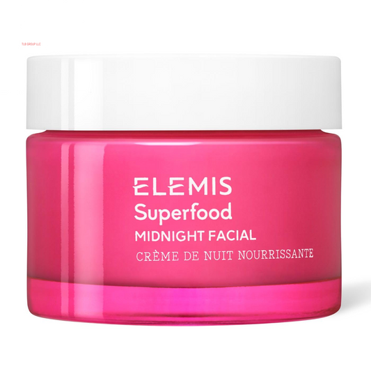 Superfood Midnight Facial, Moisturizer Face Cream, Hydrating Face Moisturizer for Dry Skin, Firming Facial Cream, Camu Camu & Vitamin C Cream