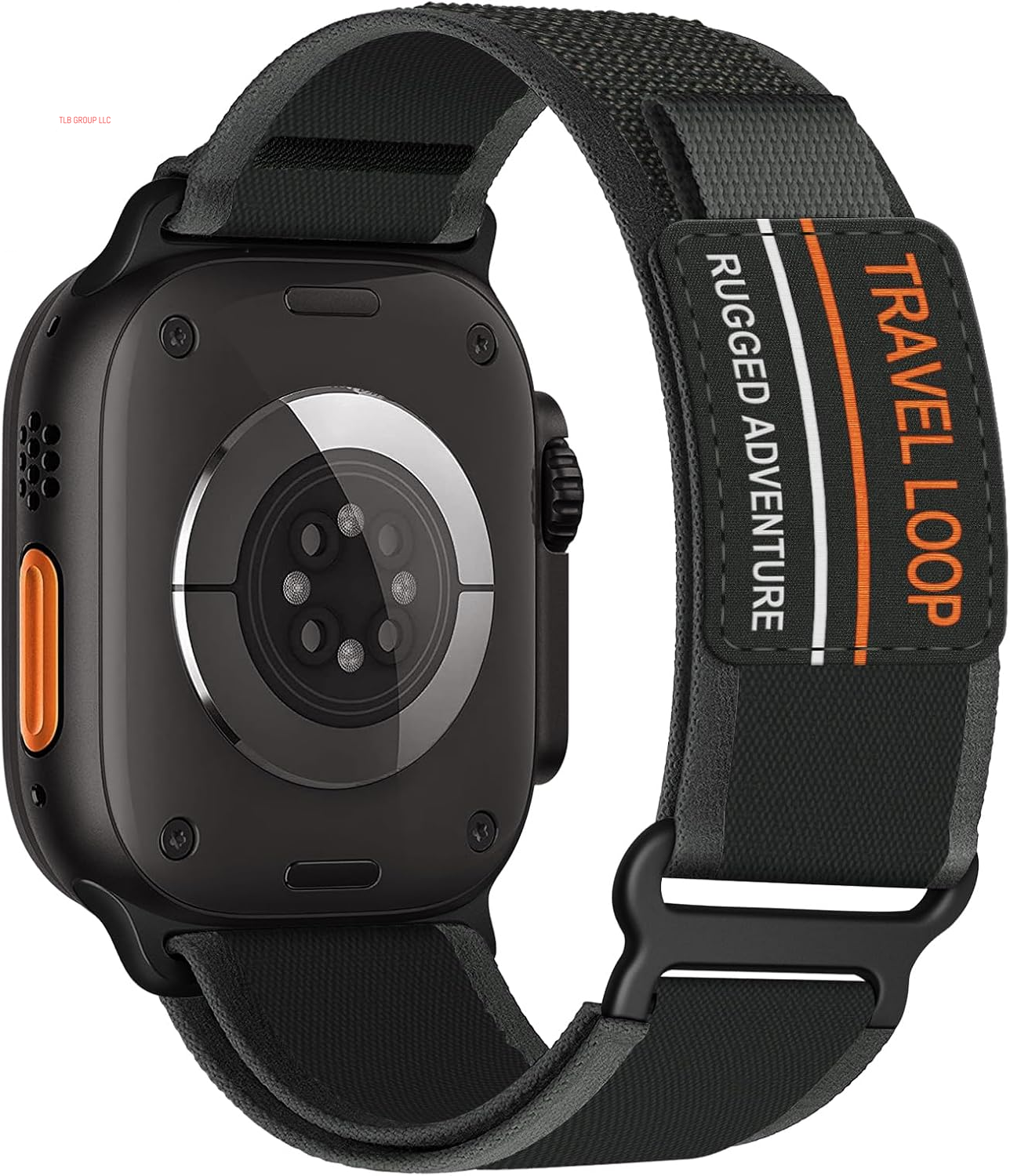 Trail Loop Nylon Band - Compatible with Apple Watch Ultra 2 Band 49Mm 46Mm 45Mm 44Mm 42Mm 41Mm 40Mm 38Mm Men Women,Rugged Braided Elastic Weave Sport Strap for Iwatch Ultra Series 10/9/8/7/6/SE/5/4/3