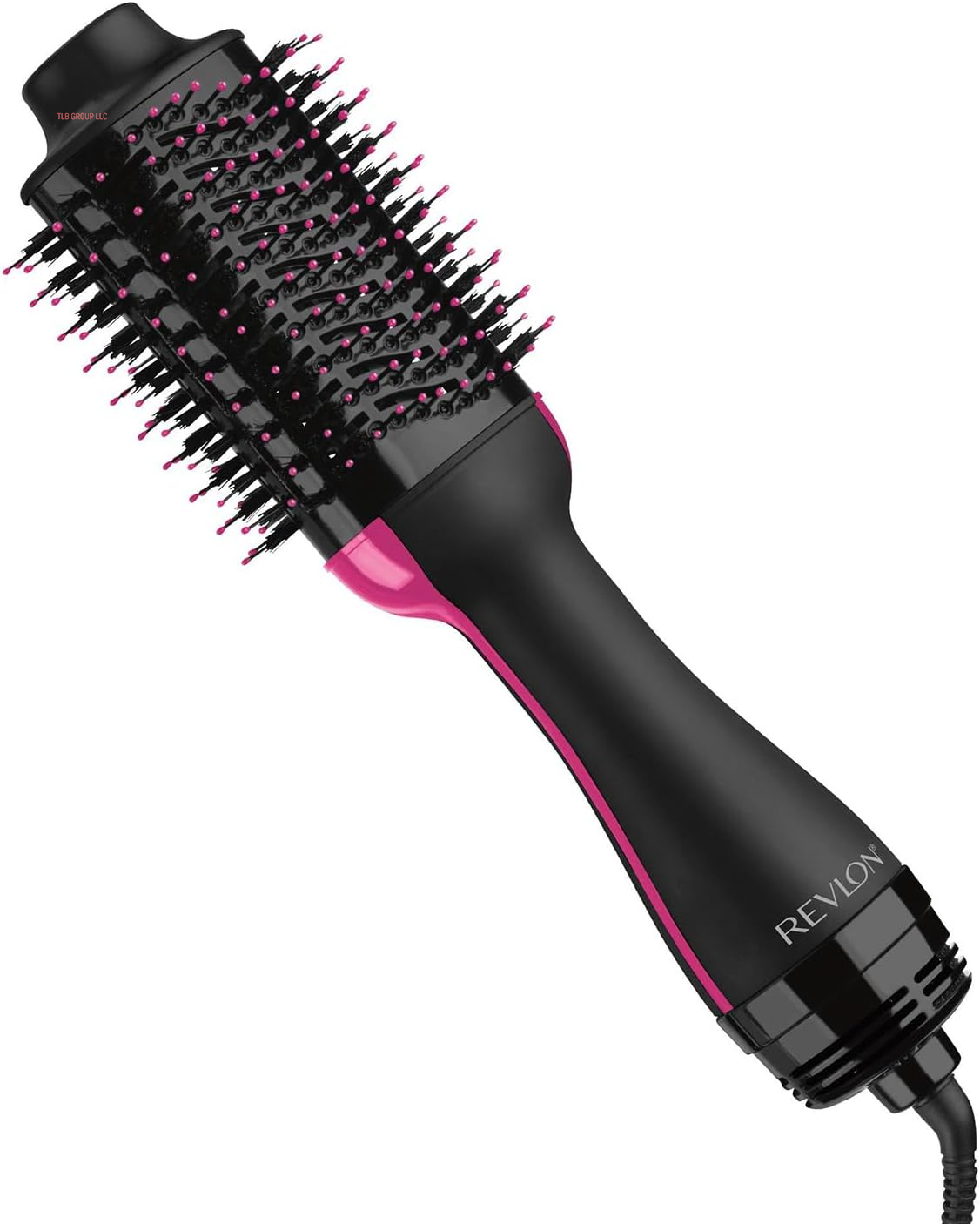 One-Step Volumizer plus Hair Dryer and Styler, Enhanced Motor for Less Frizz, More Shine, and Reduced Heat Damage for Salon Style round Brush for Blowout, Black (Amazon Exclusive)