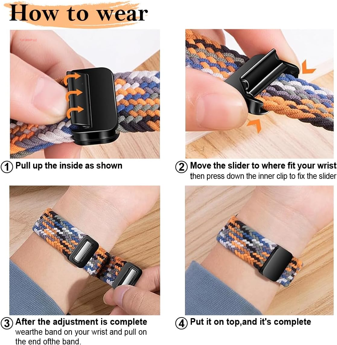 Magnetic Braided Stretchy Loop - Compatible with Apple Watch Band 42Mm 46Mm 40Mm 41Mm 44Mm 45Mm 38Mm Ultra/2 49Mm Women Men,Elastic Woven Fabric Nylon Strap for Iwatch Ultra Series 10 9 8 7 6 5 4 3 SE