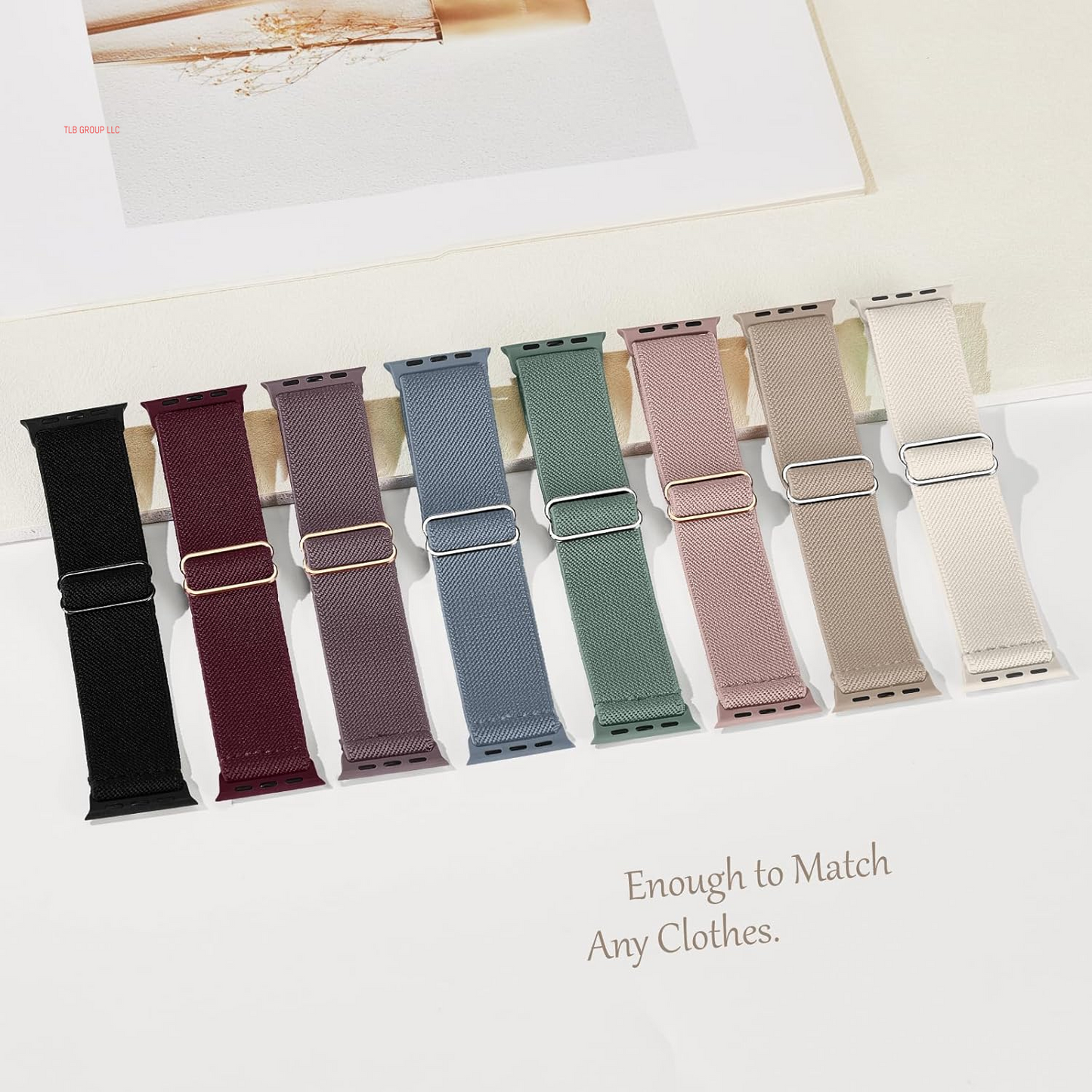 14 Pack Braided Stretchy Solo Loop Compatible with Apple Watch Band 38Mm 40Mm 41Mm 42Mm 44Mm 45Mm 46Mm 49Mm Women Men