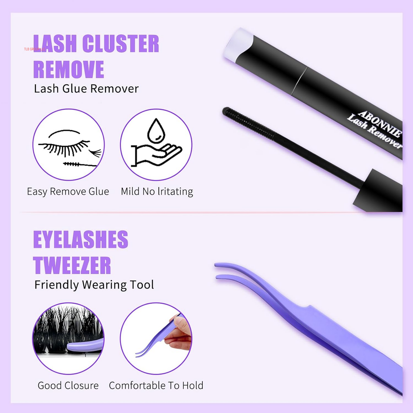 DIY Lash Extension Kit,280 Pcs Cluster Lash Extensions, 10-16Mm Mix Wispy Lash Clusters, 40D+50D D Curl Lash Clusters Kit with Bond and Seal and Tweezer and Remover,Fluffty Lash Extensions