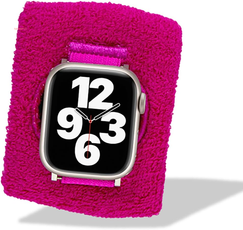 | Sport Watch Band for Apple Watch | Sweatband Style Watch Band for Sports, Workouts, Activities