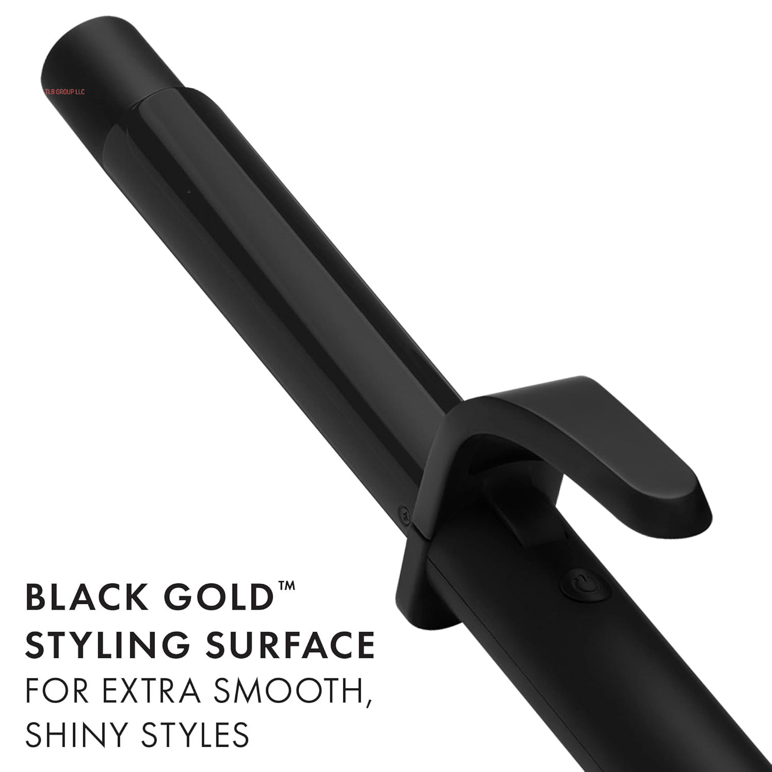 Pro Artist Black Gold Digital Salon Hair Curling Iron | Long-Lasting Full Curls and Defined Waves, (1 In)