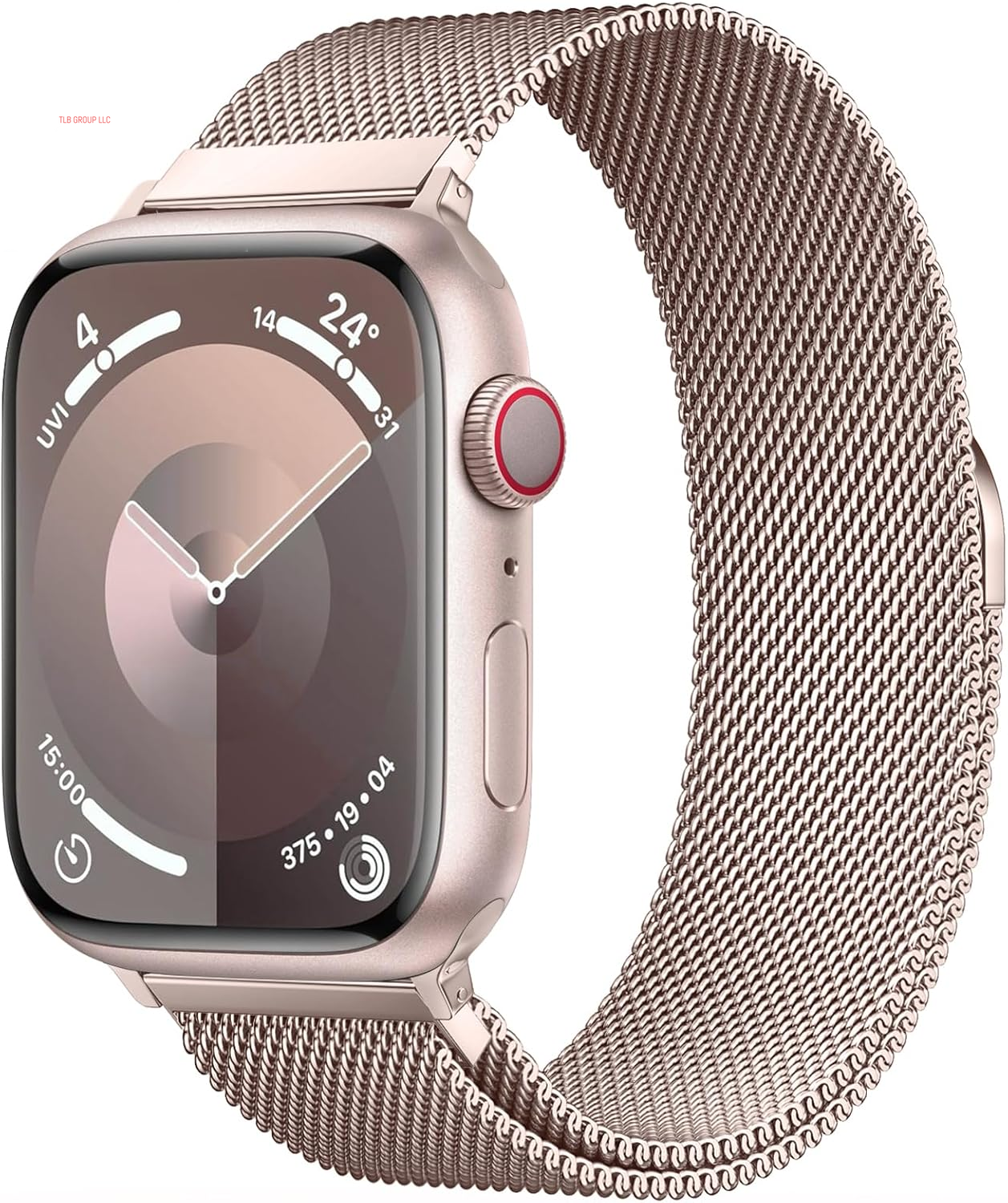 Stainless Steel Milanese Loop Compatible with Apple Watch Band 46Mm 42Mm 44Mm 45Mm 49Mm 38Mm 40Mm 41Mm Men and Women, Mesh Loop Magnetic Clasp Replacement for Iwatch Bands Ultra Series 10 9 8 7 SE 6 5 4 3 2 1