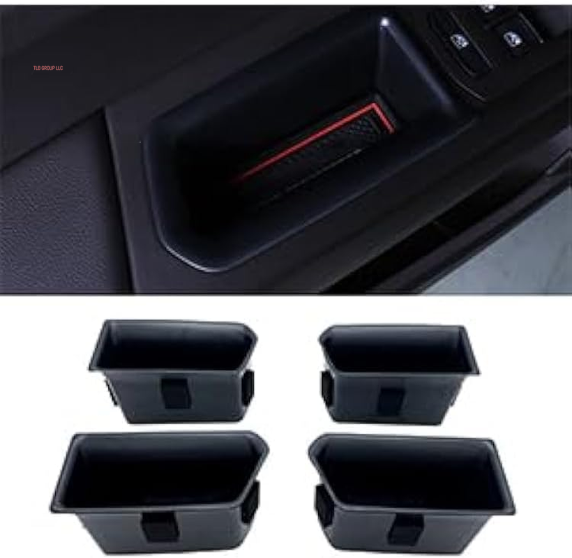 for VW Atlas and Cross Sport Accessories Center Console Organizer 2018 2019 2020 2021 2022 2023 Insert ABS Armrest Box Secondary Storage (Not Fit for 2024)