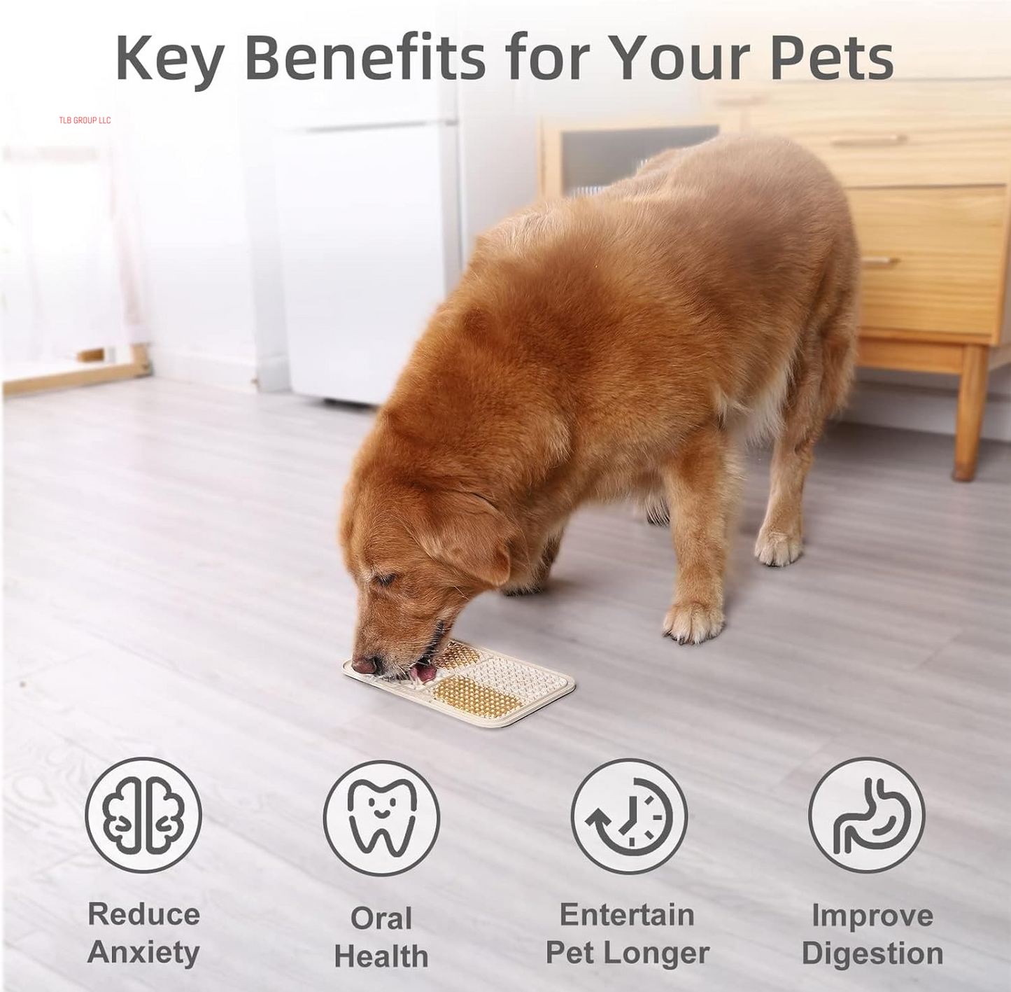 2PCS Large Lick Mat for Dogs with Suction Cups, Slow Feeder Bowls, Cat Lick Mat for Anxiety Relief, Dog Toys to Keep Them Busy, Enrichment Toys for Bathing, Cat Licking Pad for Boredom