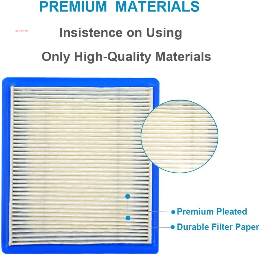 2 Pack XT650 Air Filter with Metal Protection, Compatible with Kohler XT675 Engine 14-083-22-S 14-083-22-S1 Lawnboy Toro Lawn Mower Air Filter
