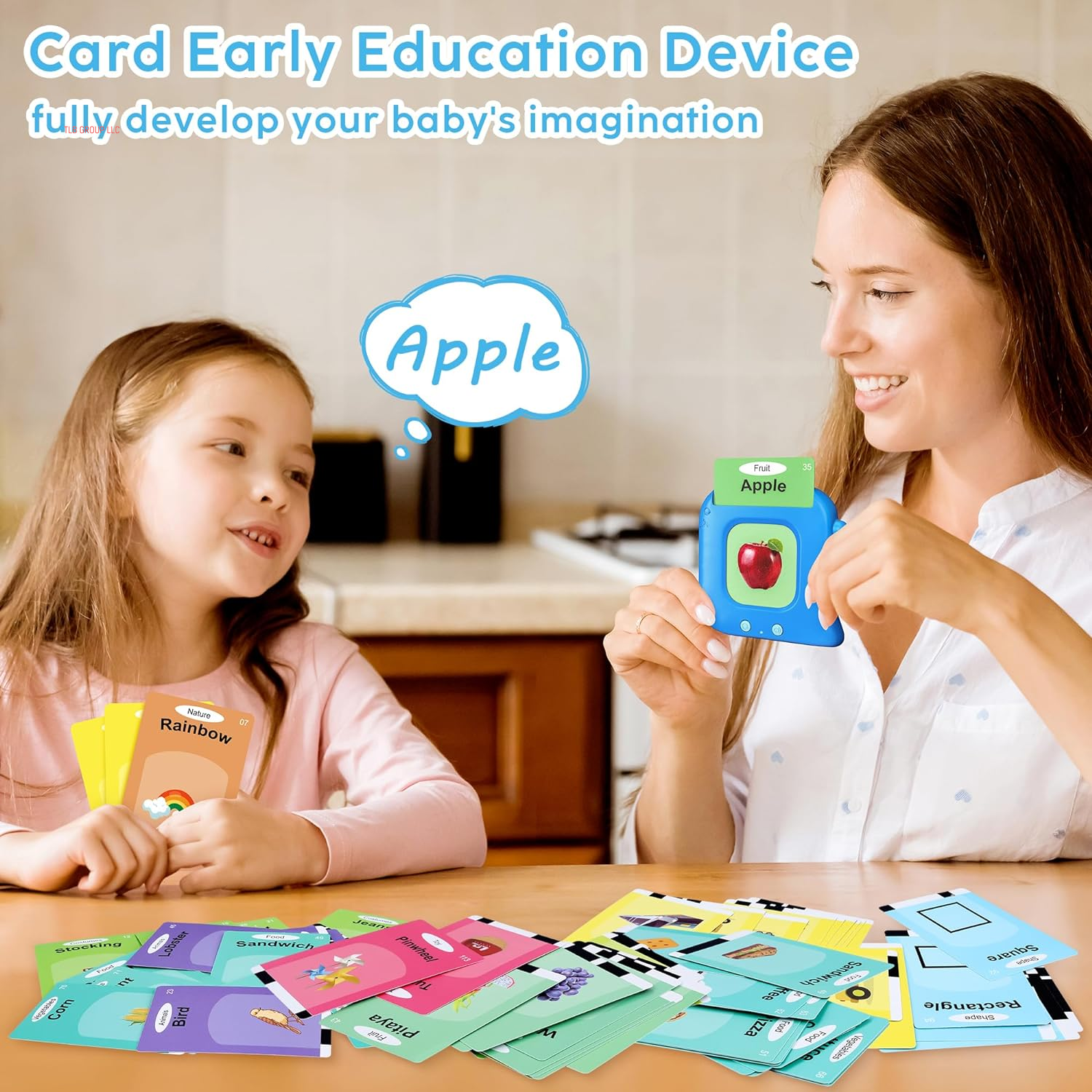 Talking Flash Cards,Kids Toddler Flash Cards with 240 Sight Words,Montessori Toys,Autism Sensory Toys,Speech Therapy,Learning Educational Gifts for Age 1 2 3 4 5 Years Old Boys and Girls
