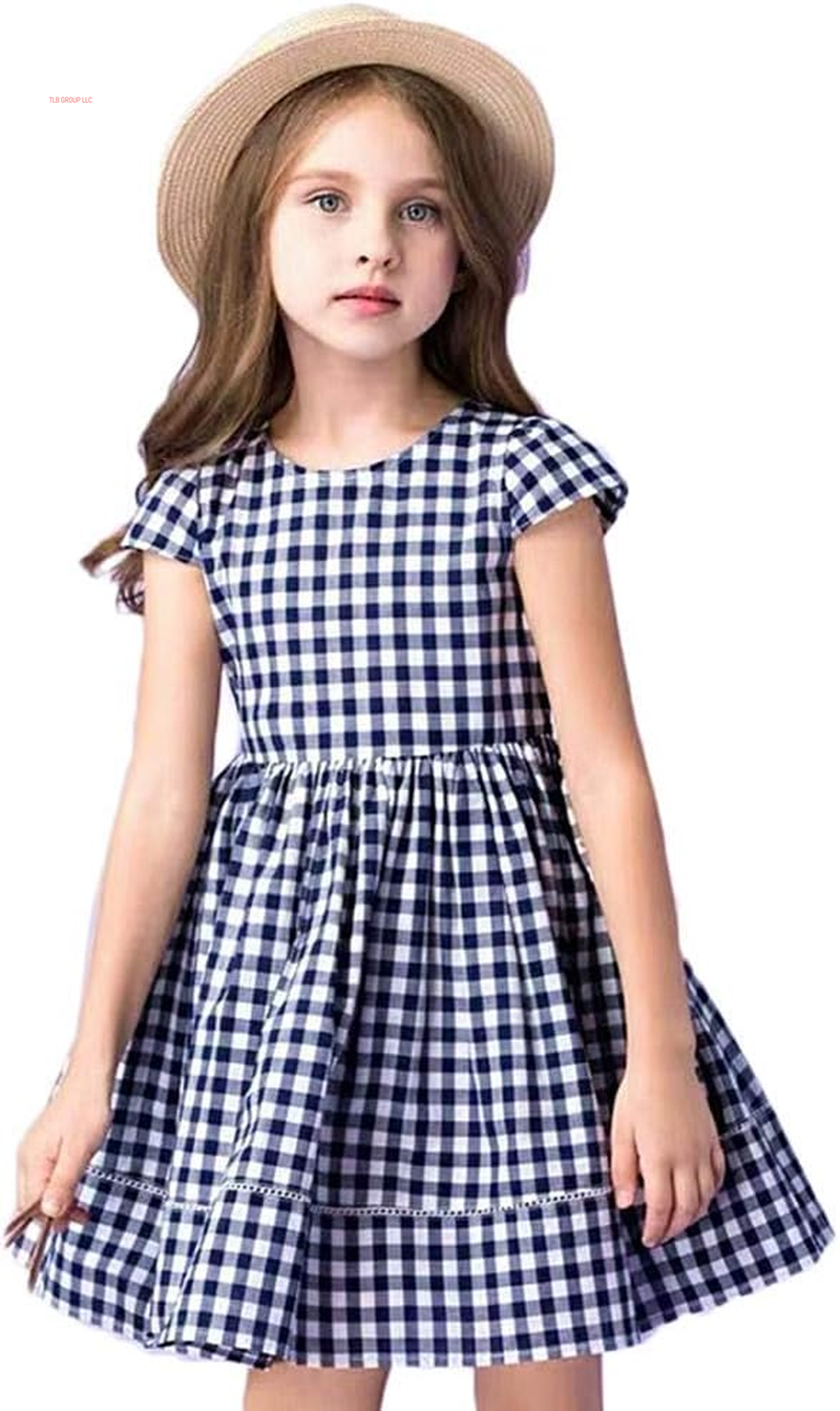 Little Girls Short Sleeve Dresses