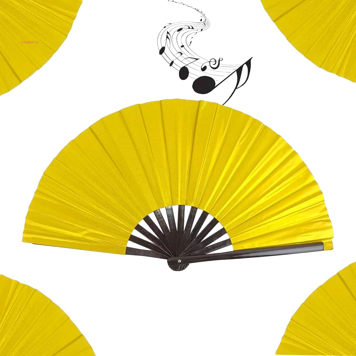 Boots on the Ground Fan, New Large Folding Hand Fan Line Dance Popping Fan,Handheld Clacking Fans for Line Dancing,Suitable for All Kinds of Dance Performances,Parties (Color#D,13.3In)