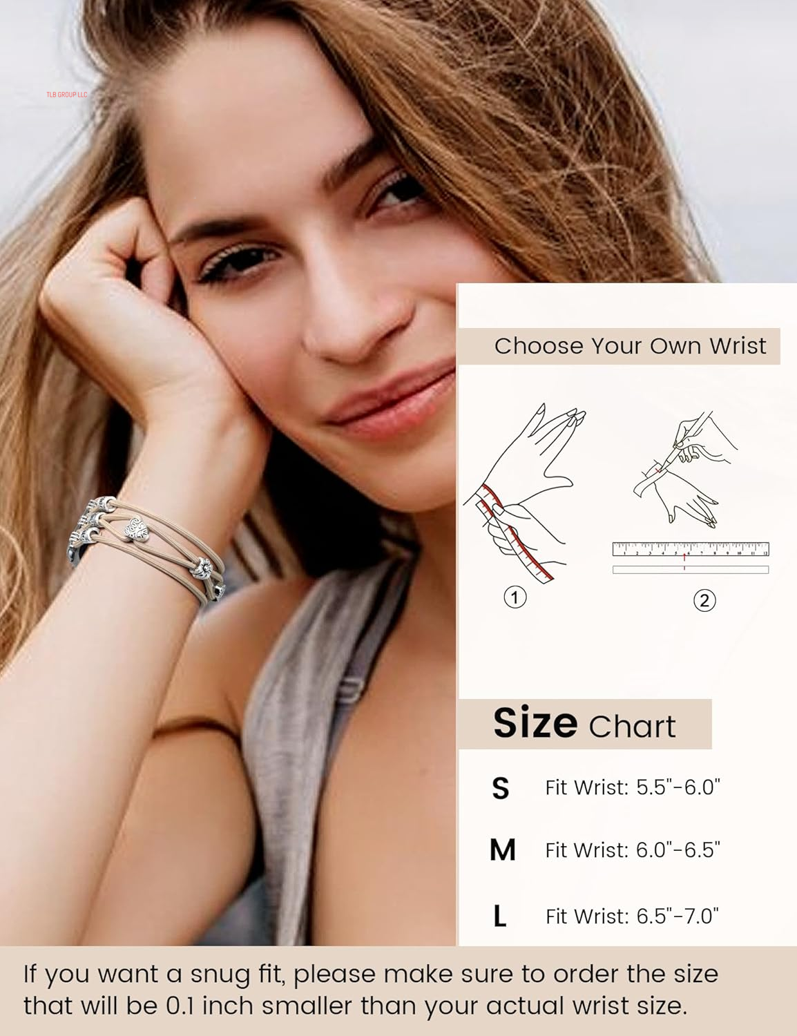 Braided Nylon Stretchy Strap Natural Stone Beaded Bracelet Band Bundle Compatible with Apple Watch 38Mm 40Mm 41Mm 42Mm (S10) for Women for Iwatch Series 10/9/8/7/6/5/4/3/2/1/SE