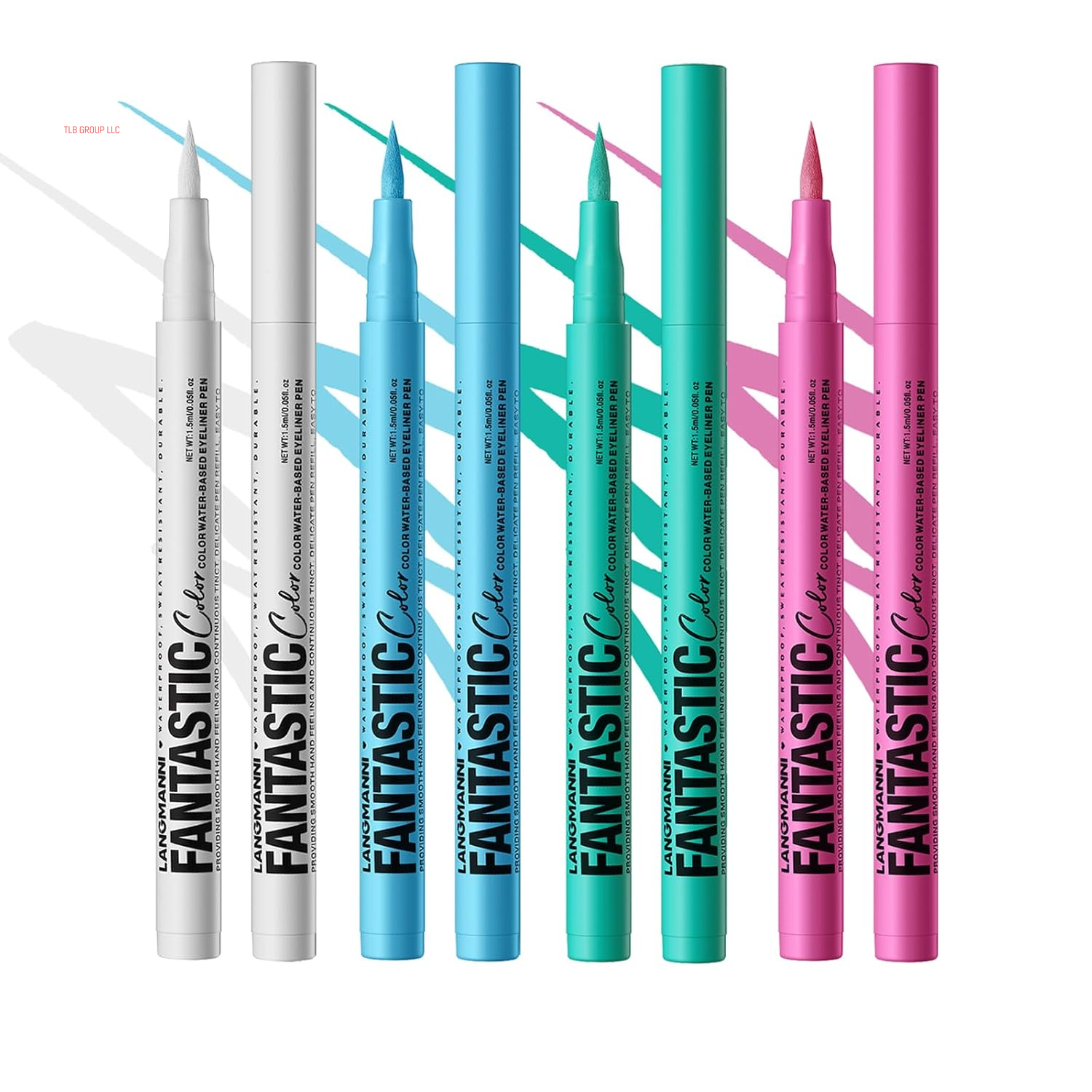 12 Colors Matte Liquid Eyeliner Set, Neon Colorful Pigmented with Long-Lasting, Smudgeproof & Waterproof Eye Liner Makeup for Bold & Stunning Looks - Gift for Girls