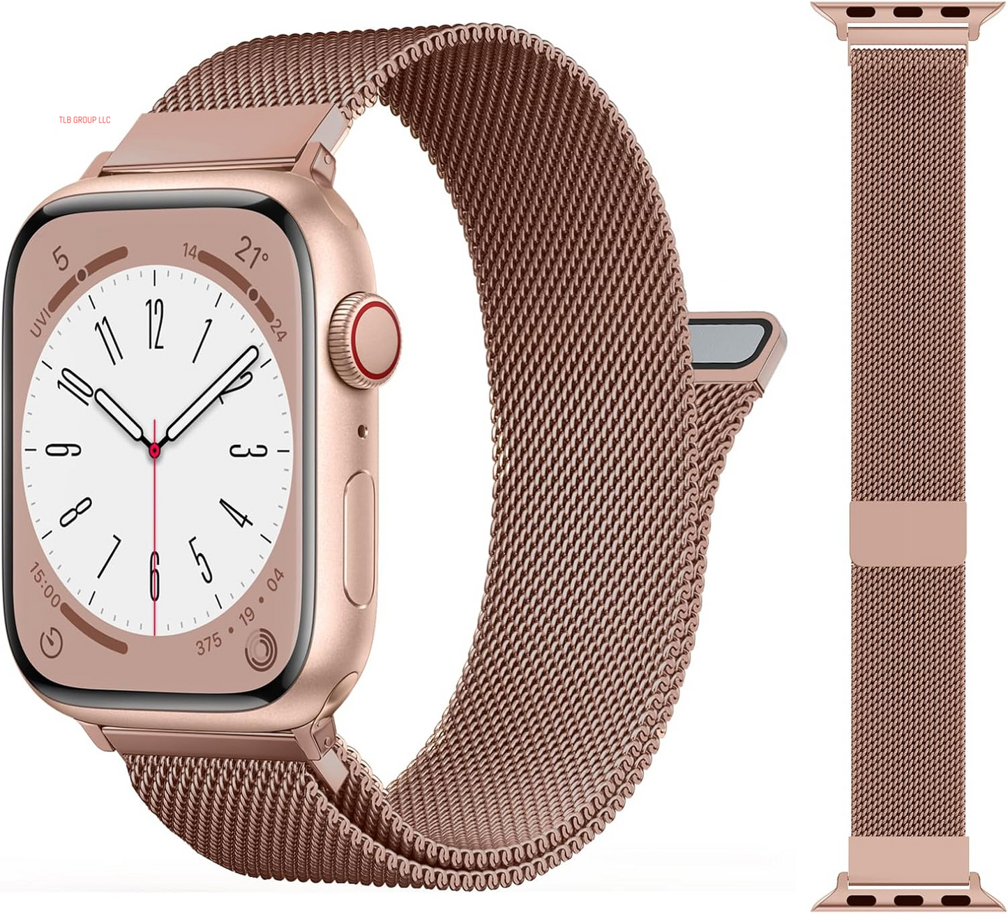 Patented Milanese Loop Compatible with Apple Watch Band 46Mm 38Mm 40Mm 41Mm 42Mm 44Mm 45Mm 49Mm for Women Men, Magnetic Bands Compatible with Iwatch Series 10 9 8 7 6 5 4 3 SE Ultra 2 1