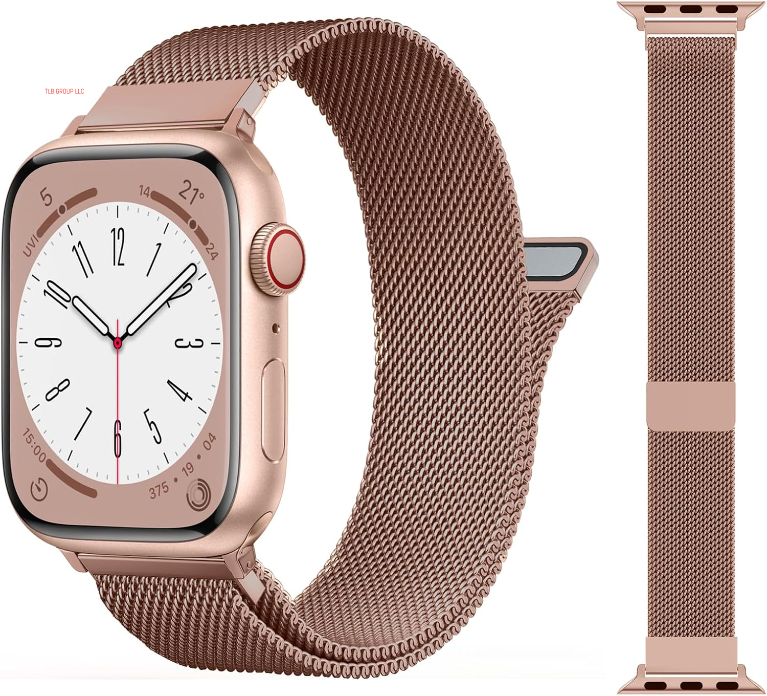 Patented Milanese Loop Compatible with Apple Watch Band 46Mm 38Mm 40Mm 41Mm 42Mm 44Mm 45Mm 49Mm for Women Men, Magnetic Bands Compatible with Iwatch Series 10 9 8 7 6 5 4 3 SE Ultra 2 1