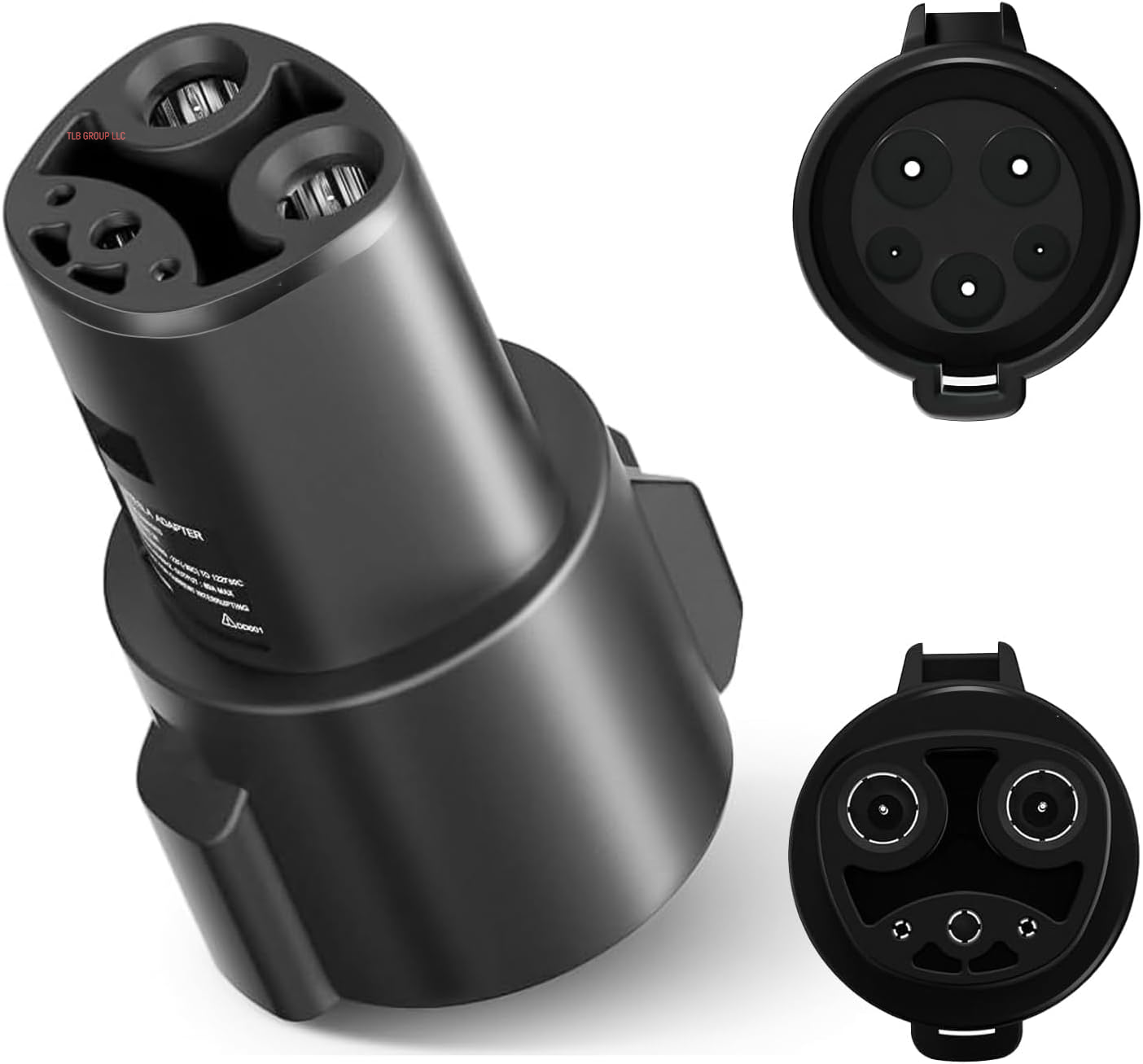 J1772 to Tesla Charger Adapter, Max 80A 280V Fast Charging for Tesla Model 3/Y/X/S with Safety Certified Charger Connecting Charging Adapter, SAE J1772 EV Adapter for Tesla Cars Only