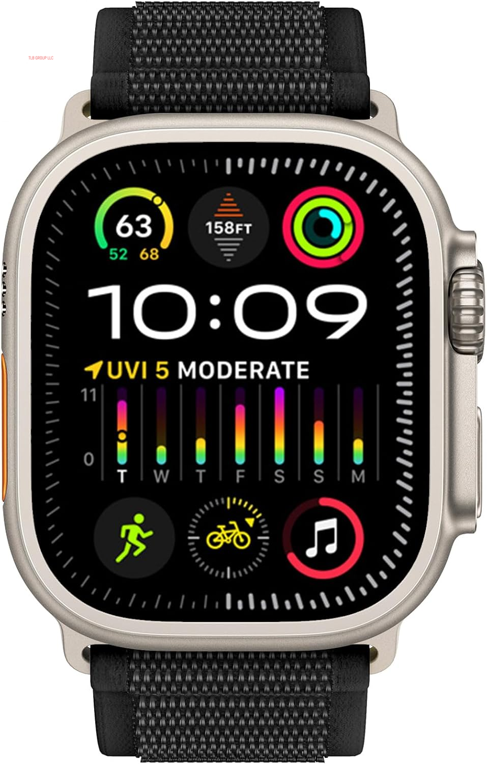 Trail Loop Nylon Band Compatible for Apple Watch Ultra Band Ultra 2 Series 9 Series 8 Series7 SE 6 5 4 3 2 1