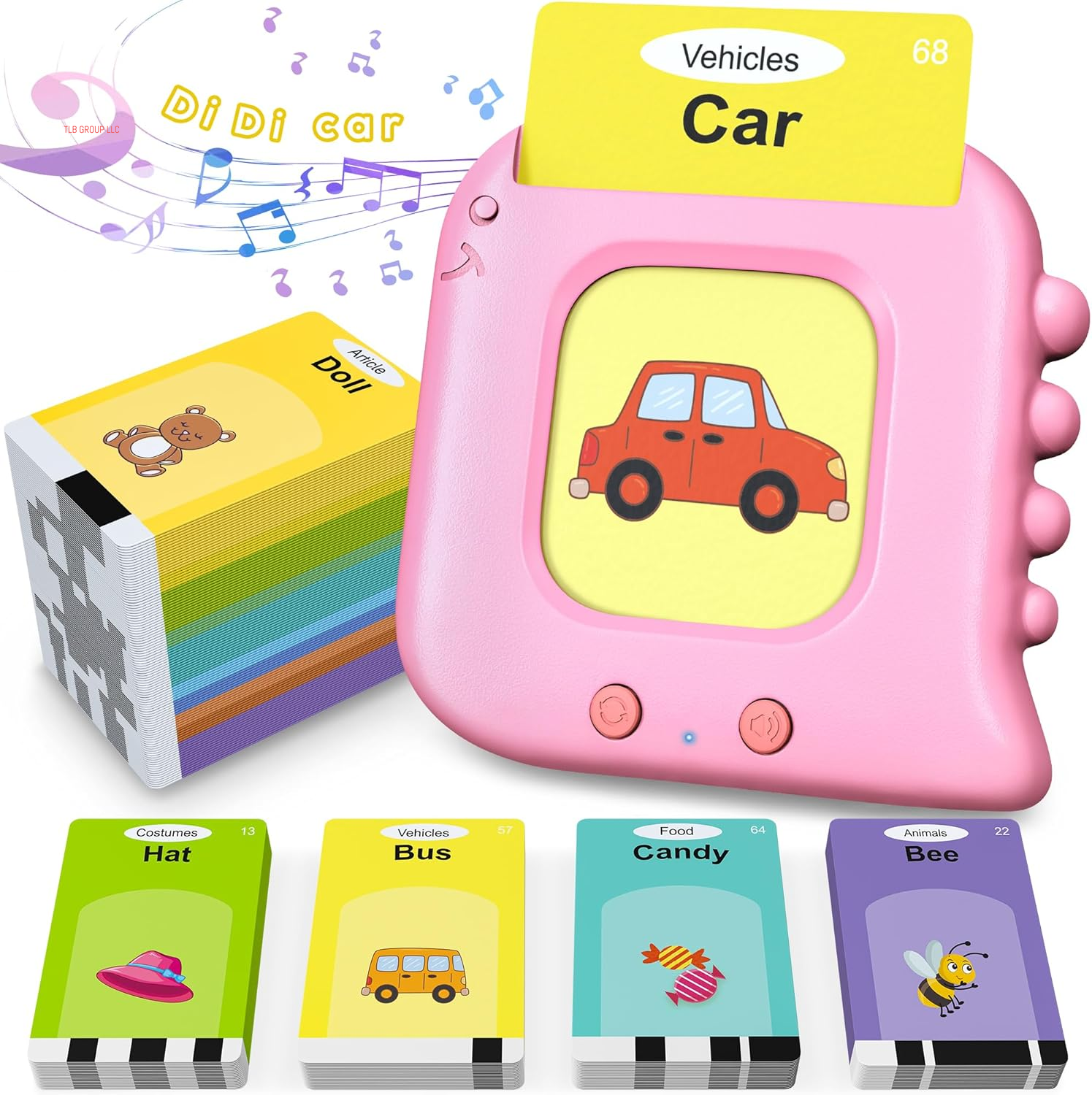 Talking Flash Cards,Kids Toddler Flash Cards with 240 Sight Words,Montessori Toys,Autism Sensory Toys,Speech Therapy,Learning Educational Gifts for Age 1 2 3 4 5 Years Old Boys and Girls