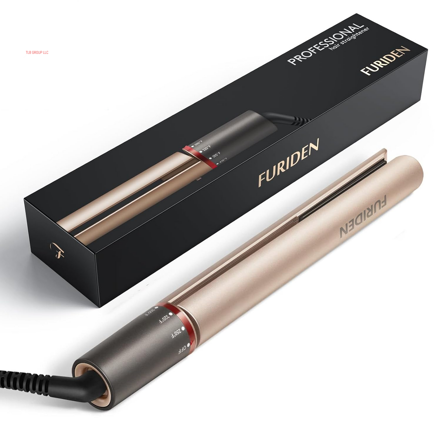 Professional Salon Quality Hair Straightener, Hair Straightener and Curler 2 in 1, Flat Iron Curling Iron in One, Fast Results | Long Lasting