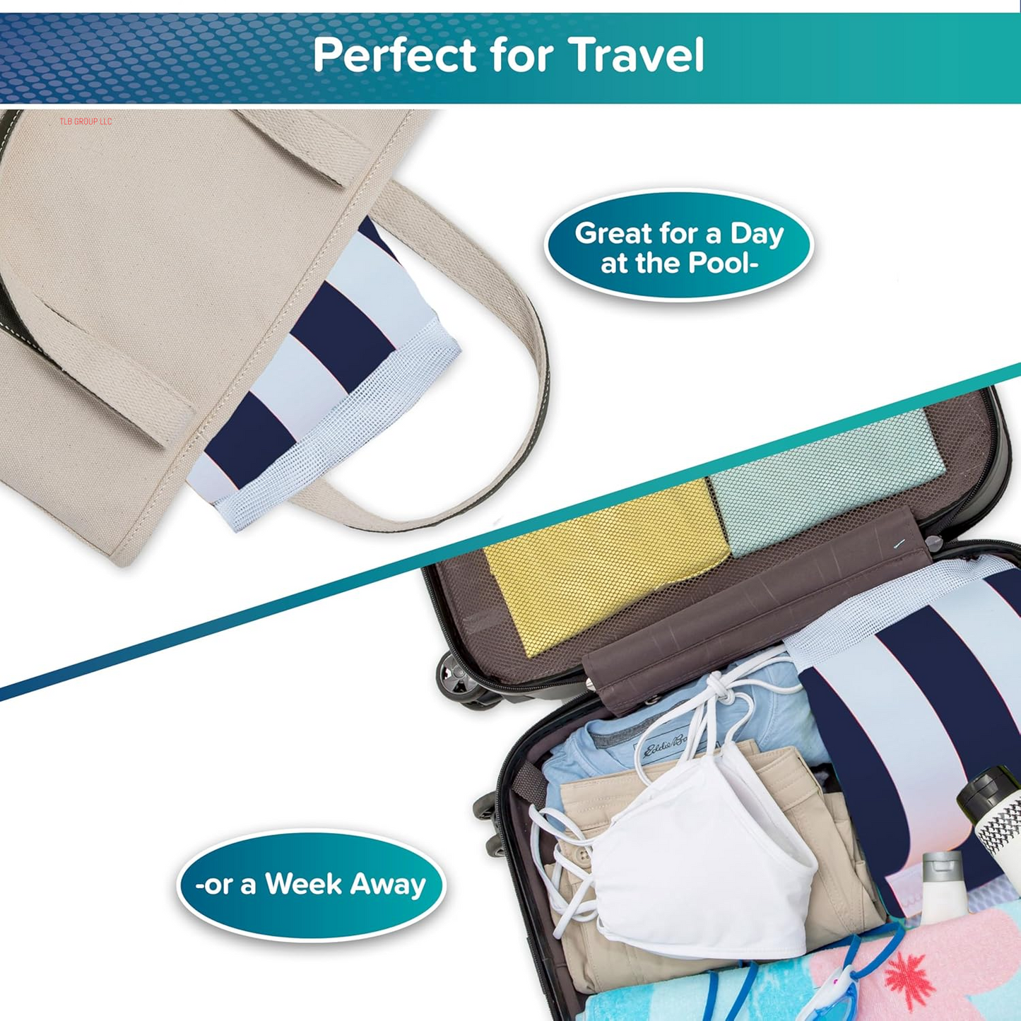 Aqua 4-In-1 Monterey Hammock Pool Float & Water Hammocks, 1-2-3-4 Multipacks – Multiple Colors/Styles – for Adults and Kids Floating