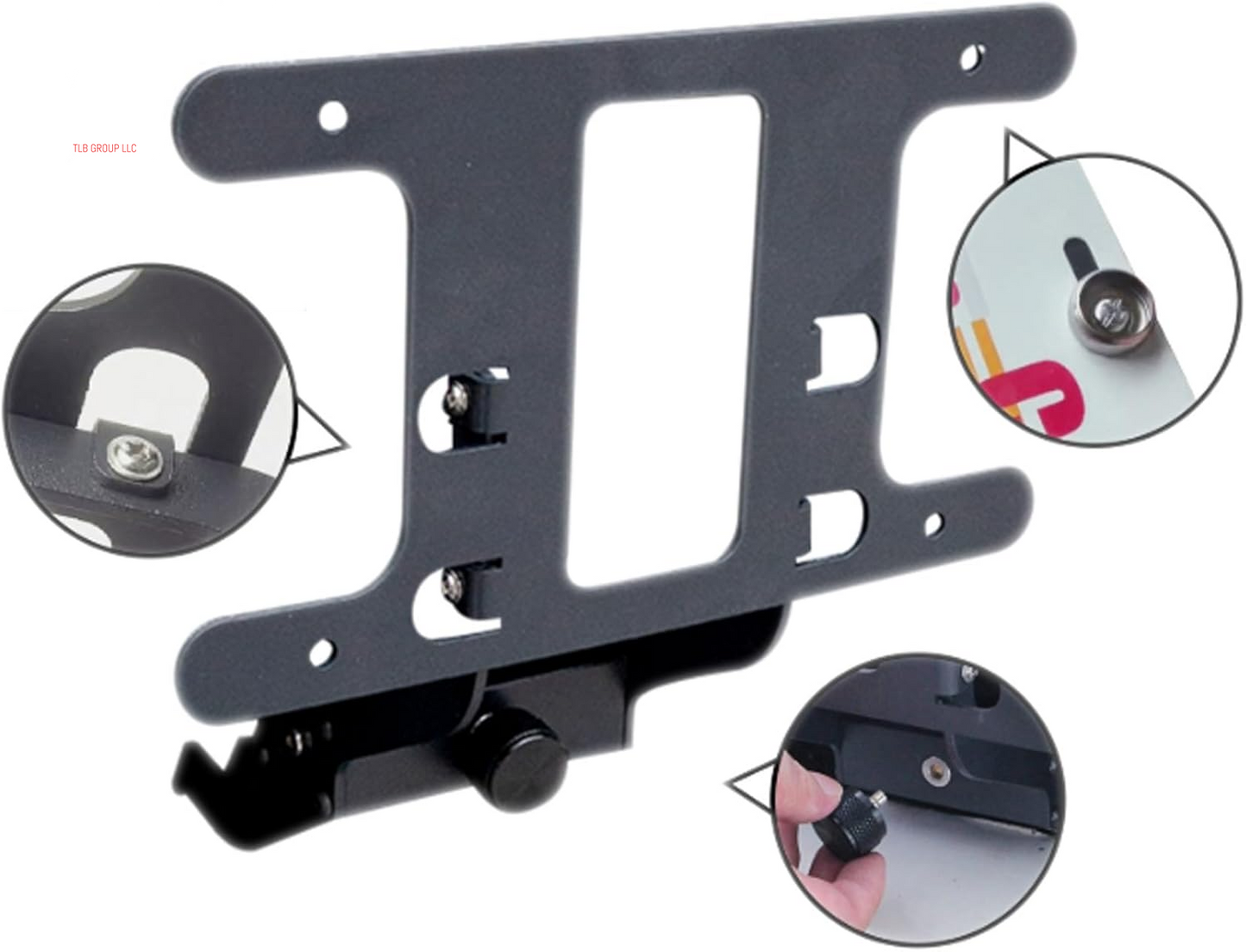 Quick Release Removable Front License Plate Mount Holder for Tesla Newer 2024+ Model 3 Anti-Theft Easy-Clip Pop-Off Accessories
