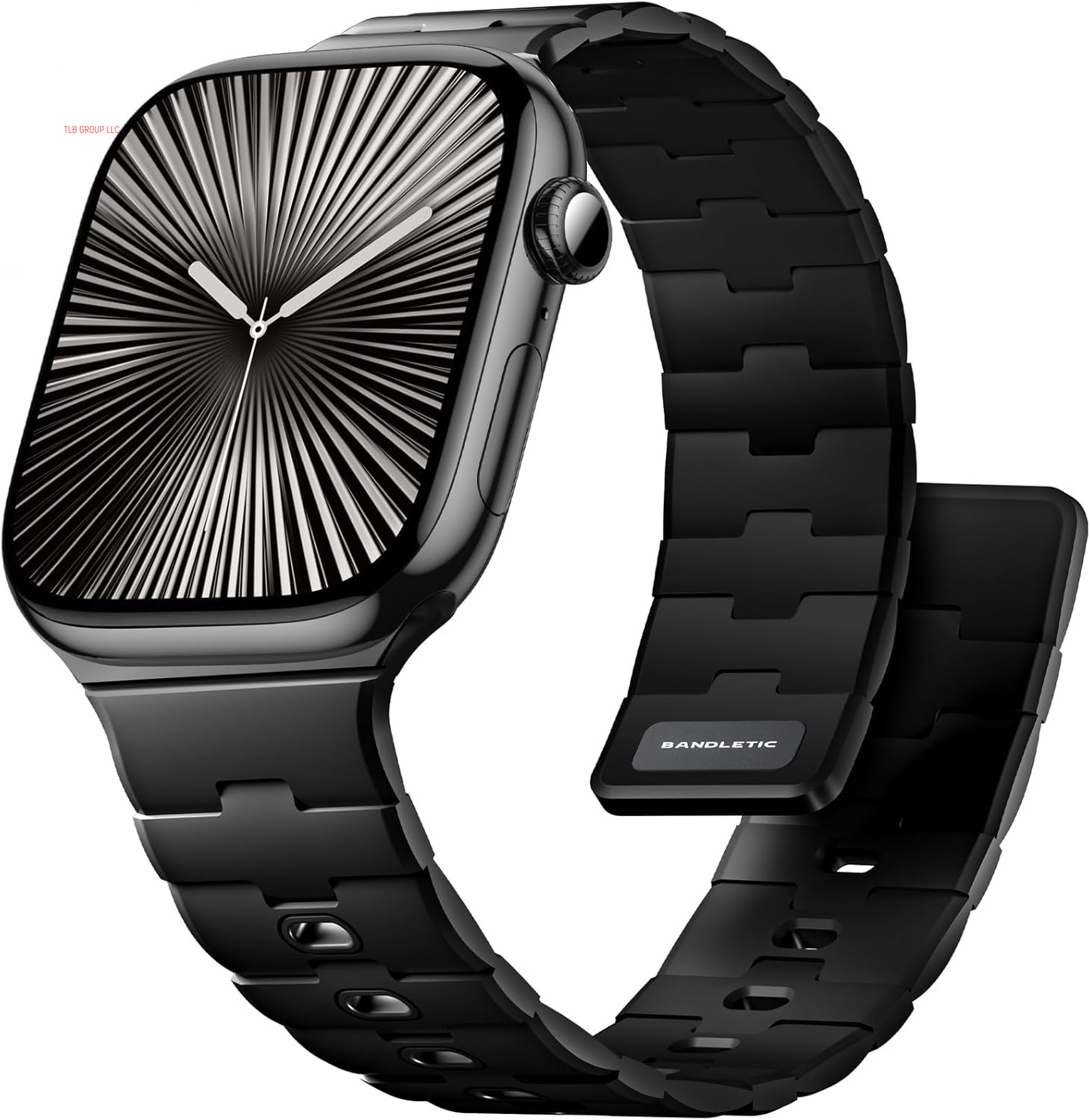 Magnetic Watchband Compatible with Apple Watch Bands for Men 45Mm 44Mm 46Mm 49Mm 42Mm Women, Soft Silicone Sport Strap for Iwatch Band Series 10 Ultra 2 SE 9 8 7 6 5 4, A-Starlight