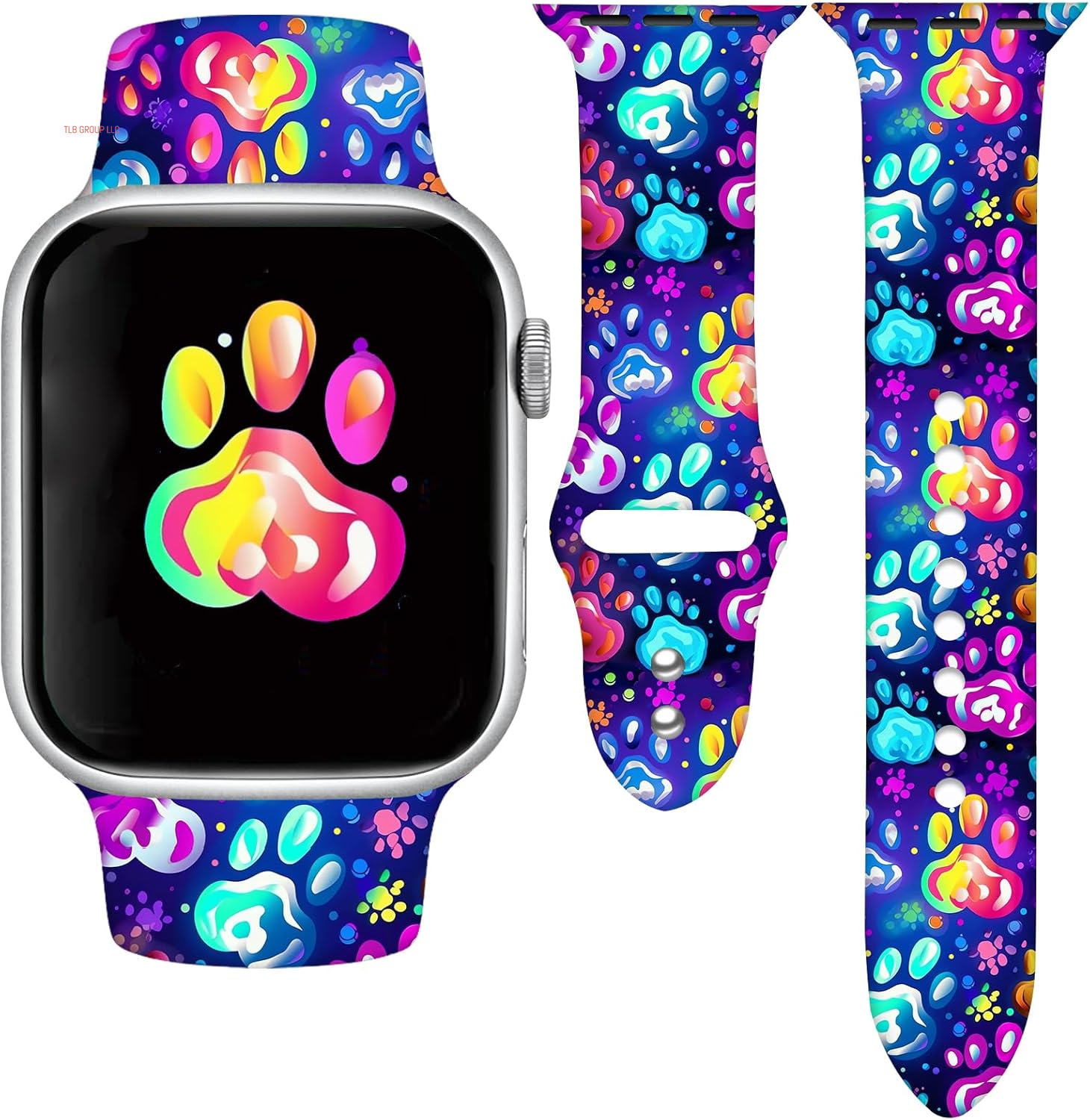 Halloween Watch Band Compatible with Apple Watch 38Mm 40Mm 41Mm 42Mm 44Mm 45Mm for Women Men,Adjustable Replaceable Silicone Smartwatch Straps for Iwatch Series SE 9 8 7 6 5 4 3 2 1