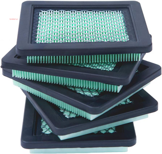 5 Pack 17211-Zl8-023 Air Filter, Compatible for Honda Gcv160 Gcv190, Husqvarna 7021P, Premium Lawn Mower Air Cleaner Element