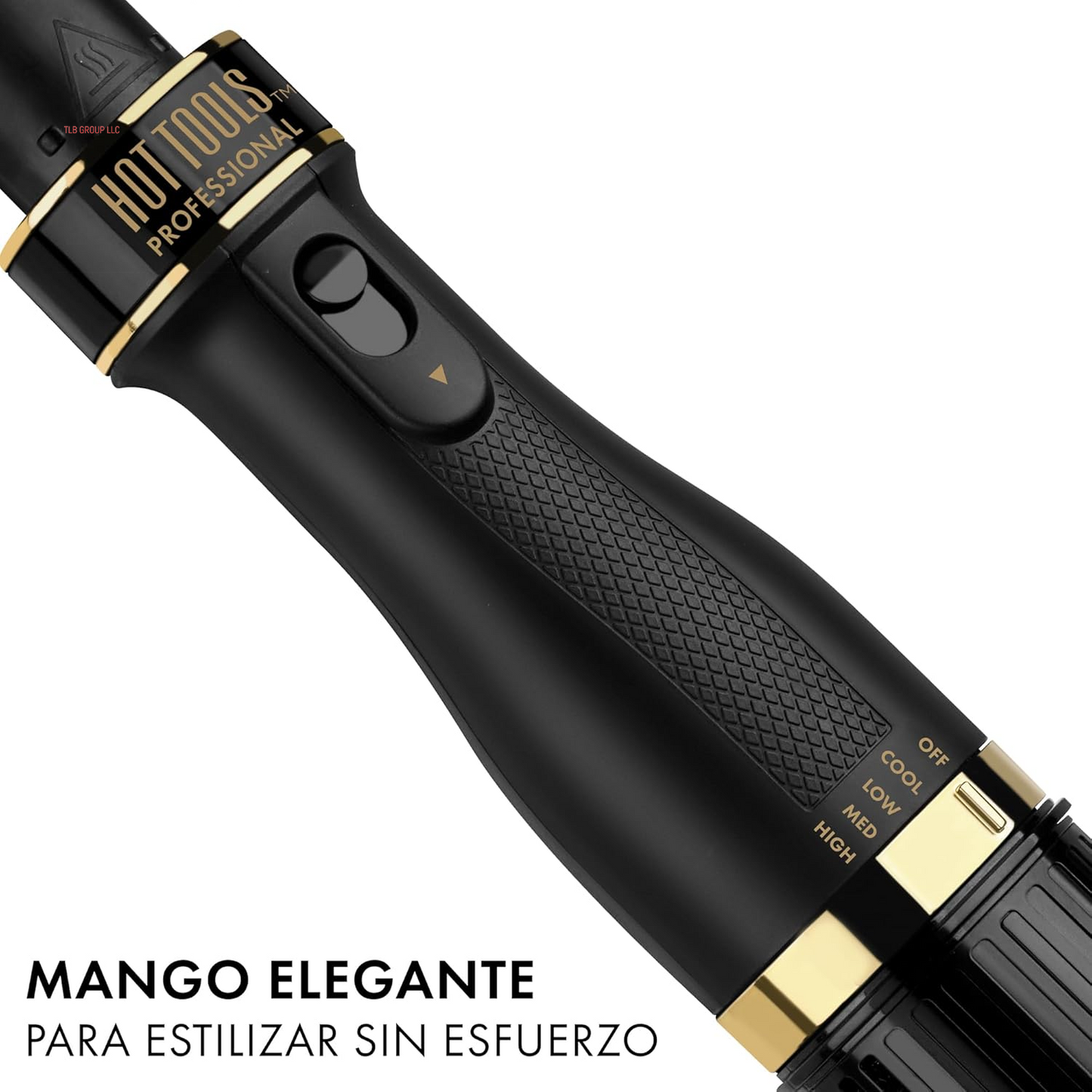 Pro Artist 24K Gold One-Step Small Detachable Blowout & Volumizer | Salon Quality Blowouts At-Home