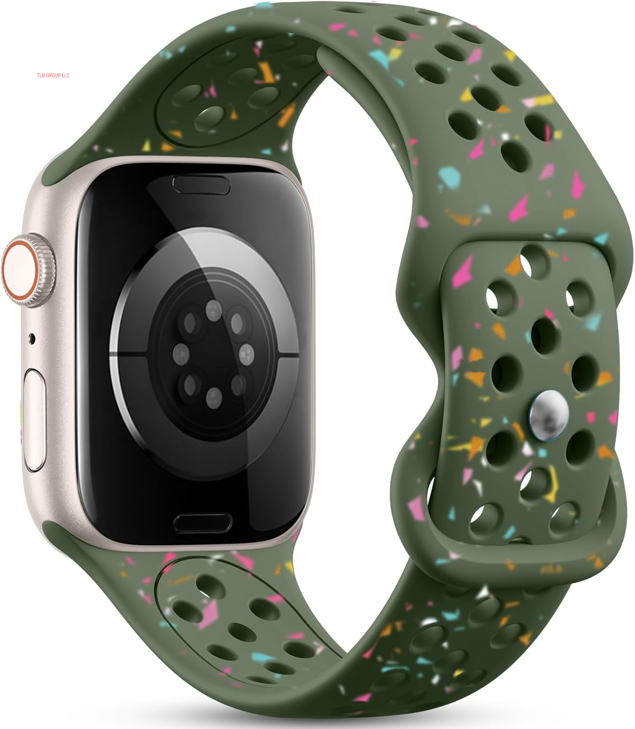 Nature Friendly Strap Compatible with Apple Watch Bands for Women Men 40Mm 38Mm 44Mm 42Mm 41Mm 45Mm 46Mm 49Mm, Breathable Sport Replacement for Iwatch Bands Series 10 9 8 7 6 5 4 3 SE Ultra 2