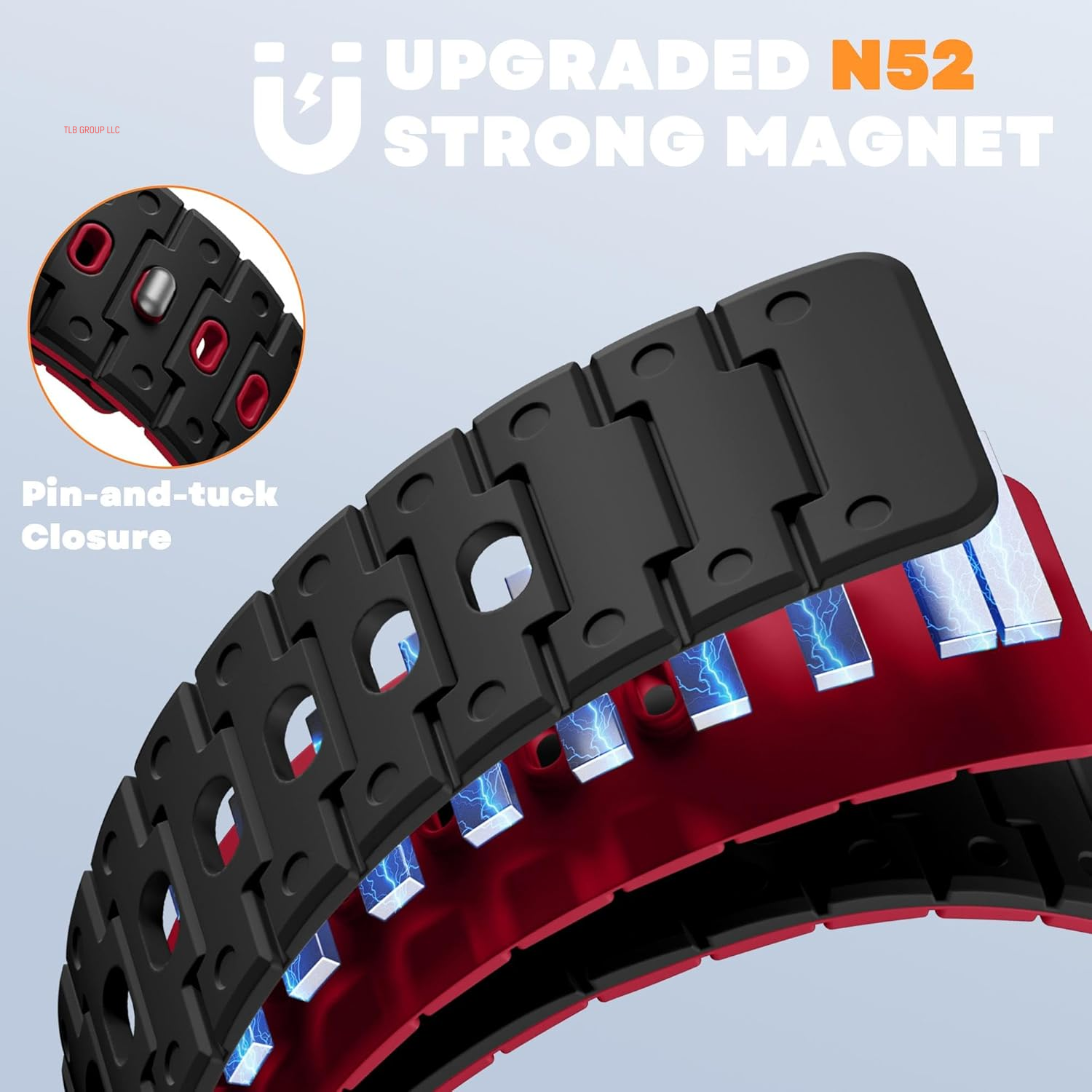 Magnetic Silicone Watch Band + R-Nylon Band Compatible with Apple Watch Series 10 Band 46Mm for Men 49Mm/45Mm/44Mm/42Mm(3/2/1), Sport Watchband for Iwatch SE2/SE/9/8/7/6/5/4