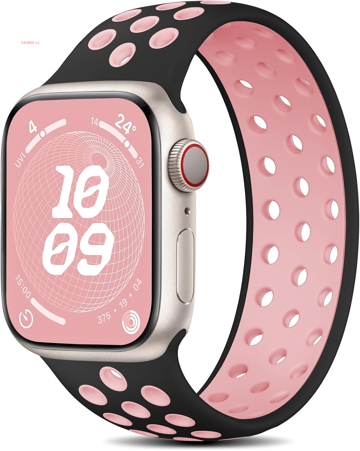 Solo Loop Band Compatible with Apple Watch Band 45Mm 44Mm 49Mm 41Mm 40Mm 38Mm 42Mm for Men Women, Breathable Sport Silicone Wristband for Iwatch Series 9 8 7 6 5 4 3 2 1 SE Ultra Ultra 2