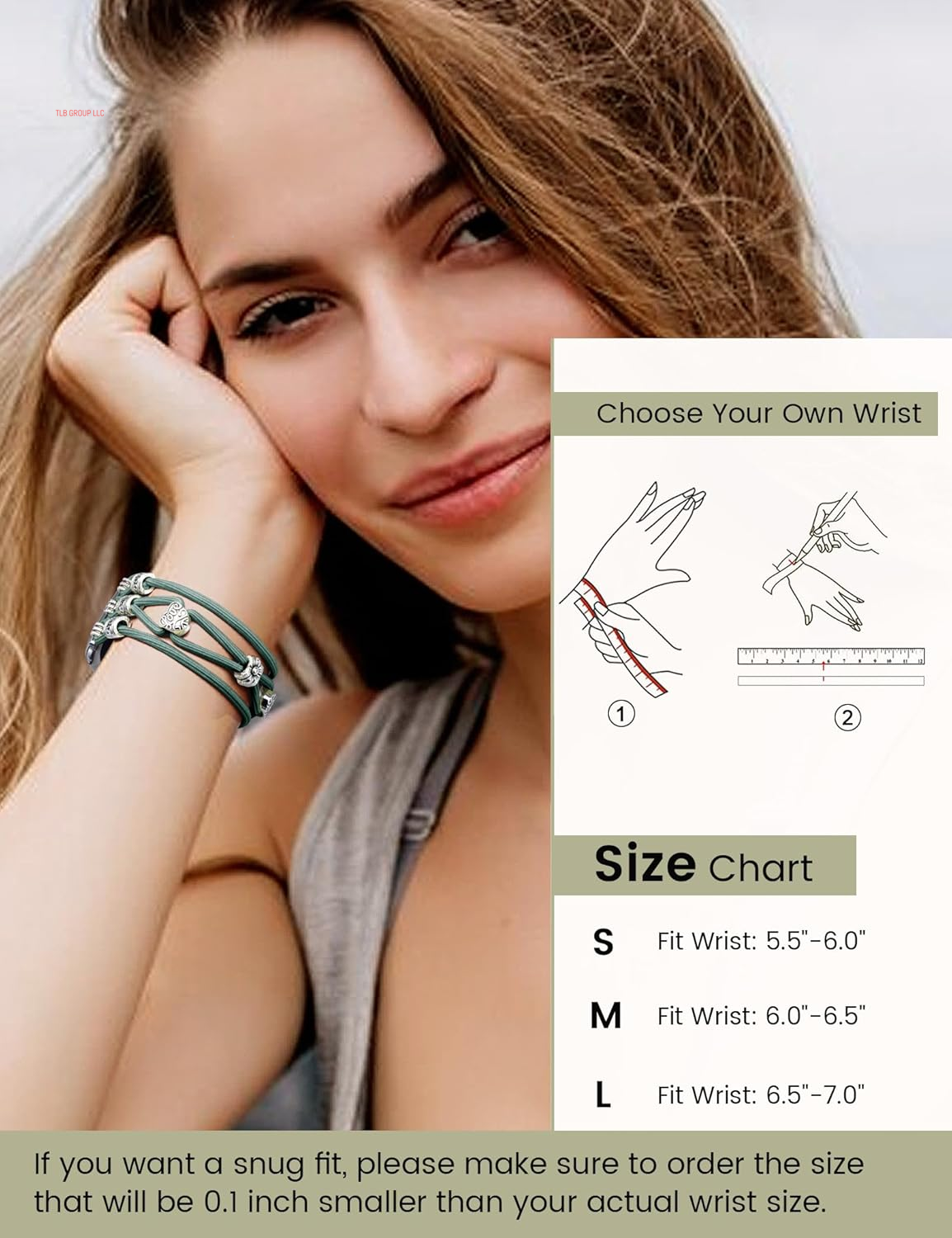Braided Nylon Stretchy Strap Natural Stone Beaded Bracelet Band Bundle Compatible with Apple Watch 38Mm 40Mm 41Mm 42Mm (S10) for Women for Iwatch Series 10/9/8/7/6/5/4/3/2/1/SE