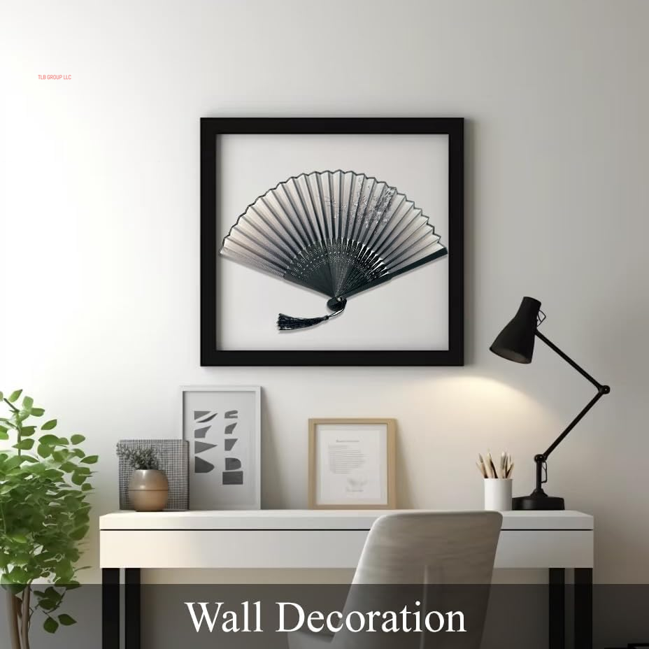 Folding Clack Hand Fans for Line Dancing, Popping Hand Clap Fans, Boots on the Ground Hand Fan,Gifts for Dancing, Party, Home