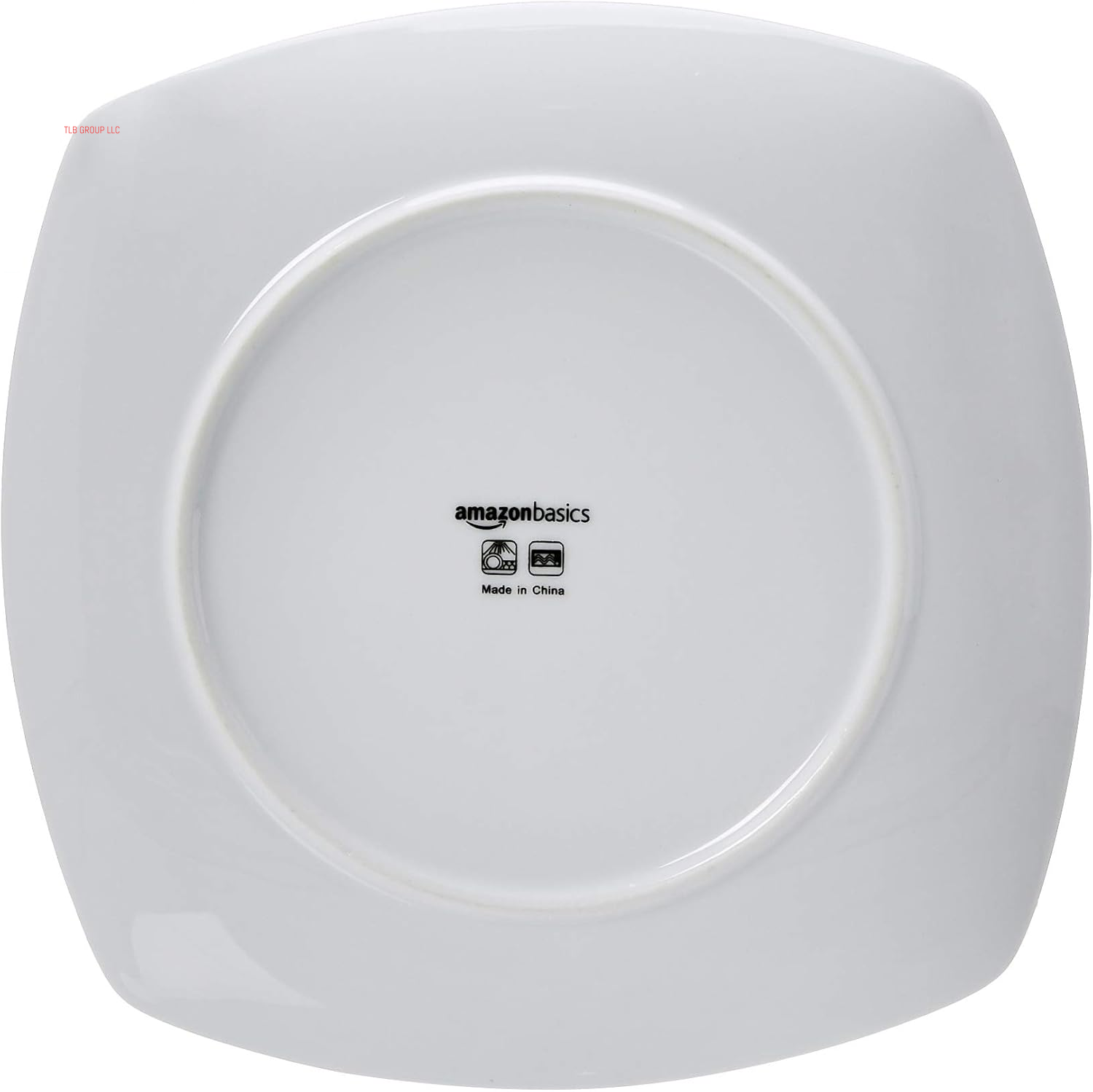18 Piece Kitchen Dinnerware Set - Square Plates, Bowls, Service for 6 - Modern Beams