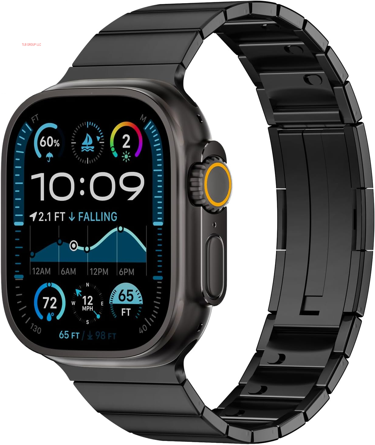 Metal Bands Compatible with Apple Watch Bands for Men Series 10 46Mm 45Mm 44Mm 42Mm 41Mm 40Mm 38Mm 49Mm Iwatch Bands Women,Business Stainless Steel Strap for Apple Watch Series 9 8 7 6 5 4 3 SE/2