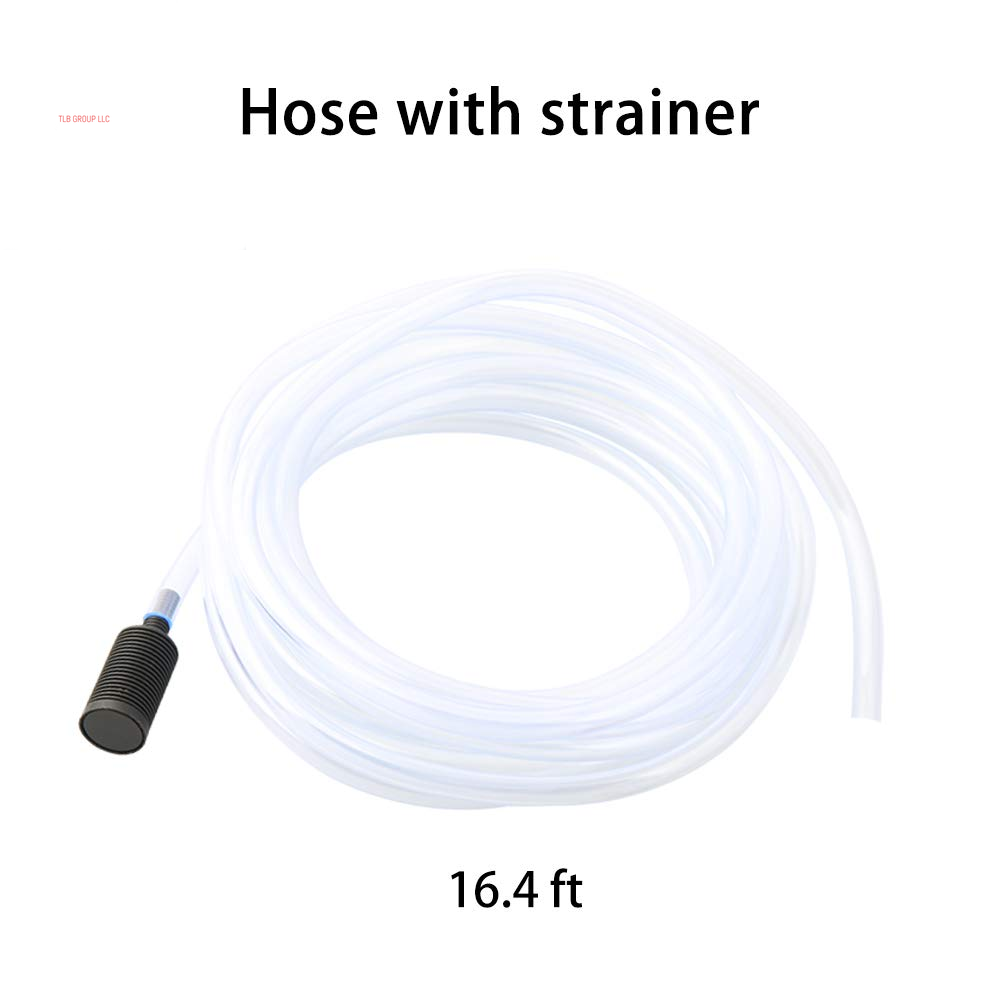 Chemical Injector Kit for High Pressure Washer, 4000 PSI Adjustable Soap Dispenser with a 1/4 Inch Black Soap Nozzle and Teflon Tape, 16 Ft Siphon Hose, 3/8 Inch Quick Connect